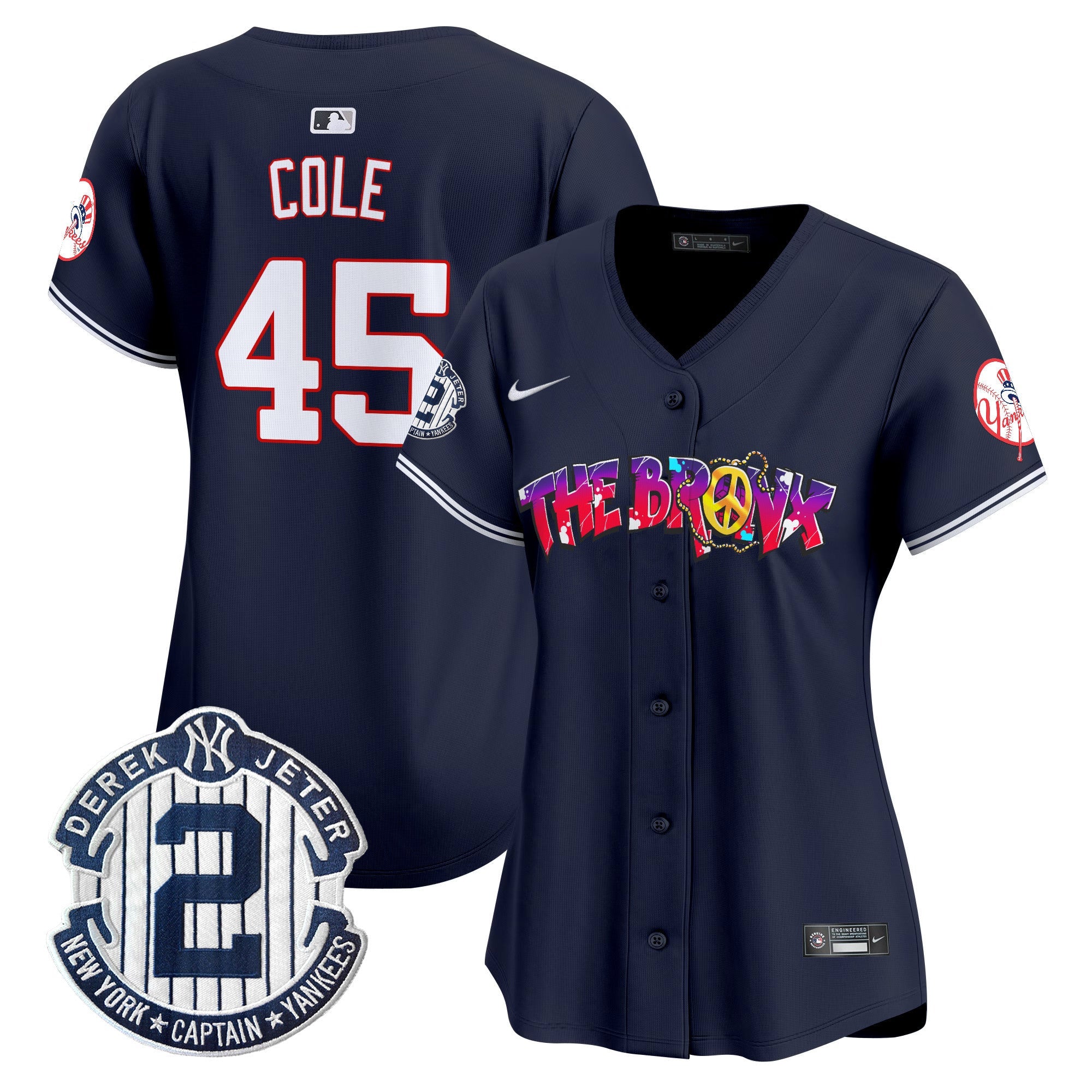 Women’s New York The Bronx Graffiti Vapor Premier Limited Jersey V7