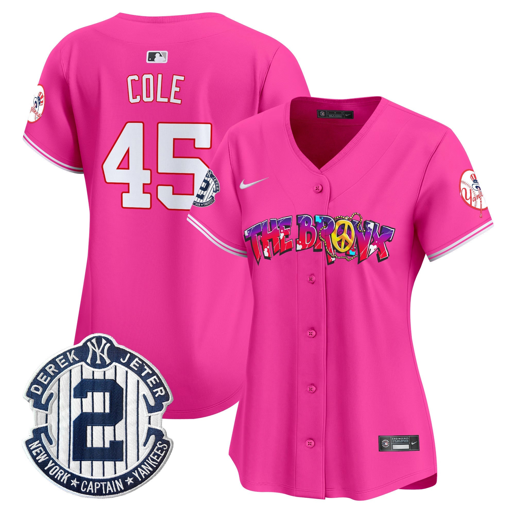 Women’s New York The Bronx Graffiti Vapor Premier Limited Jersey V7