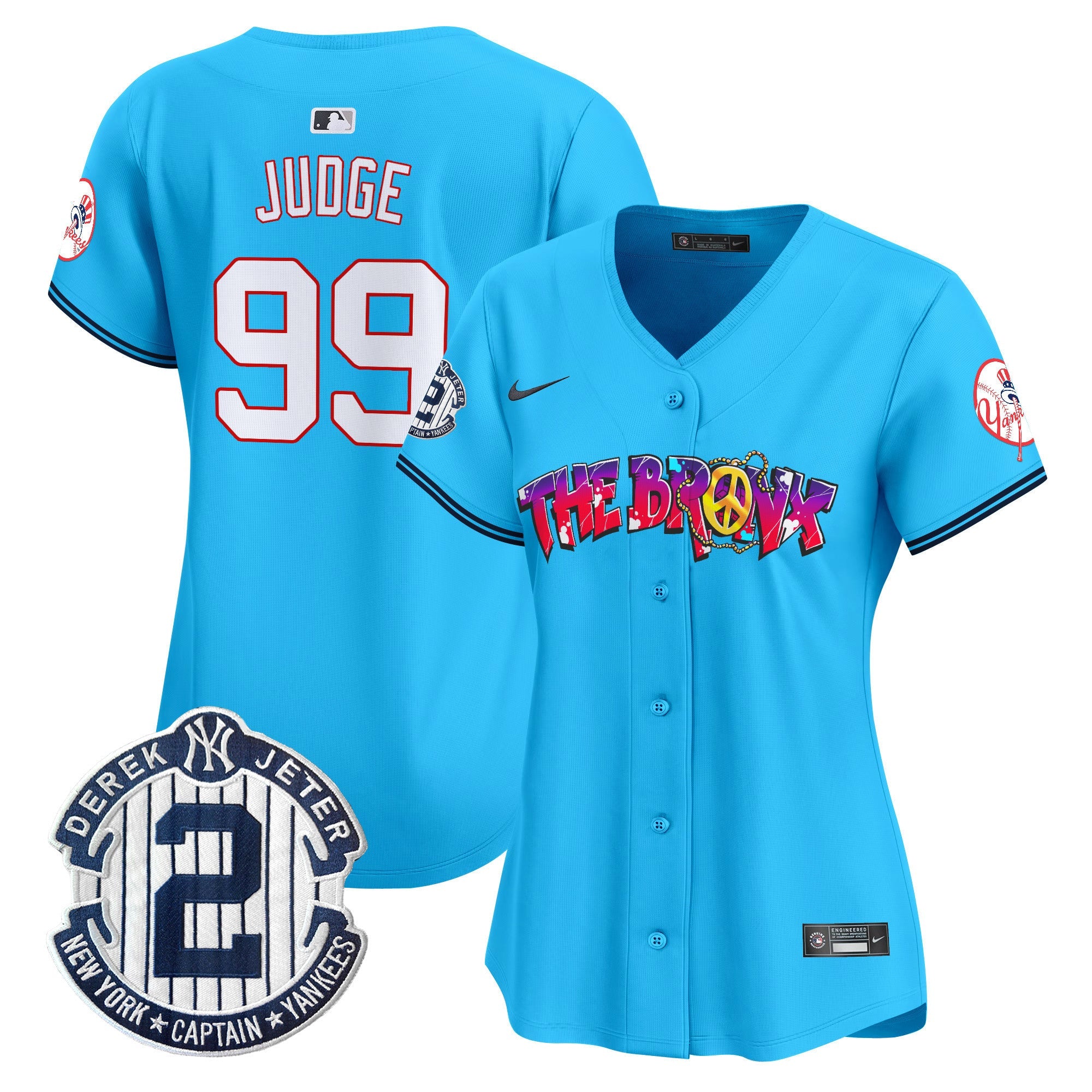 Women’s New York The Bronx Graffiti Vapor Premier Limited Jersey V7