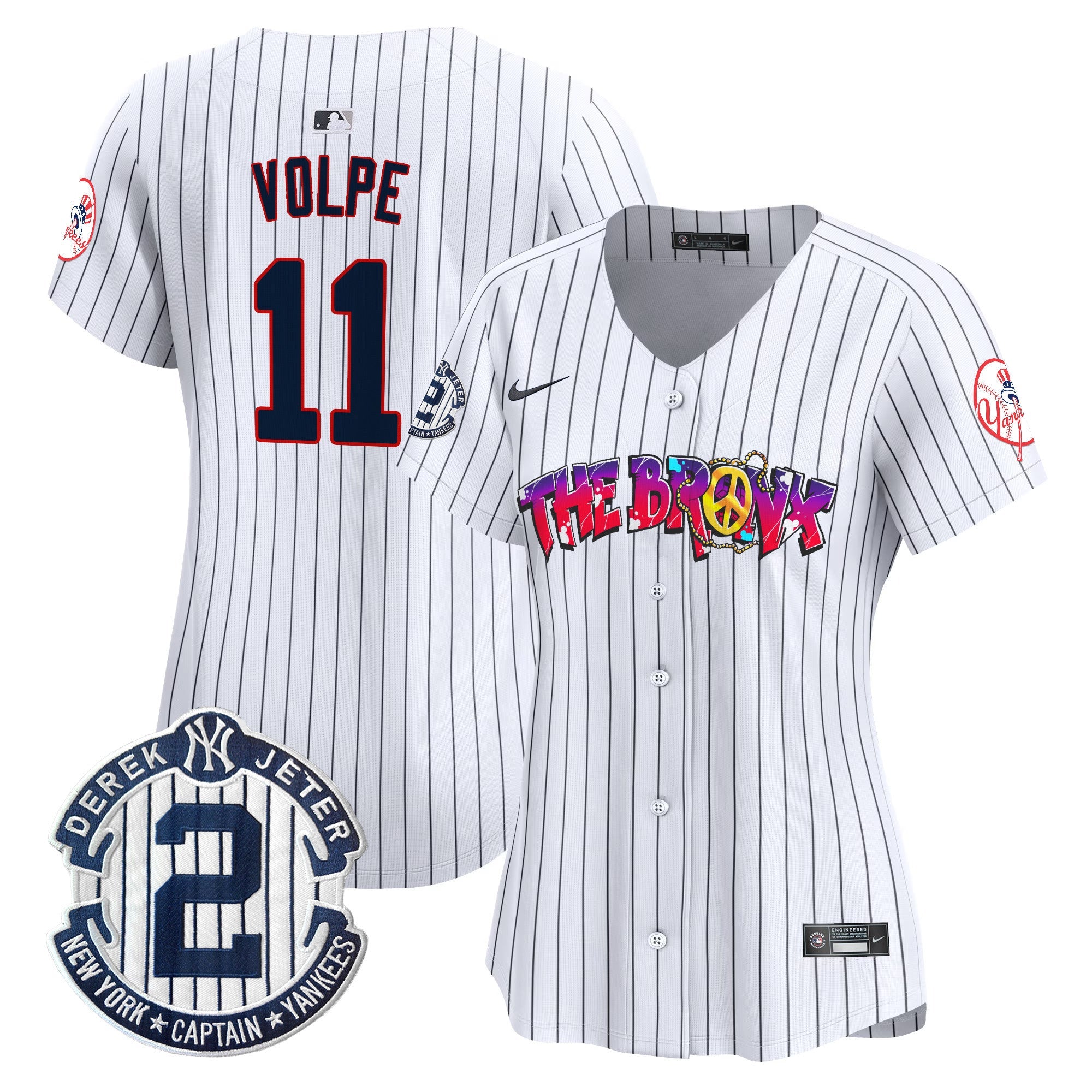 Women’s New York The Bronx Graffiti Vapor Premier Limited Jersey V7