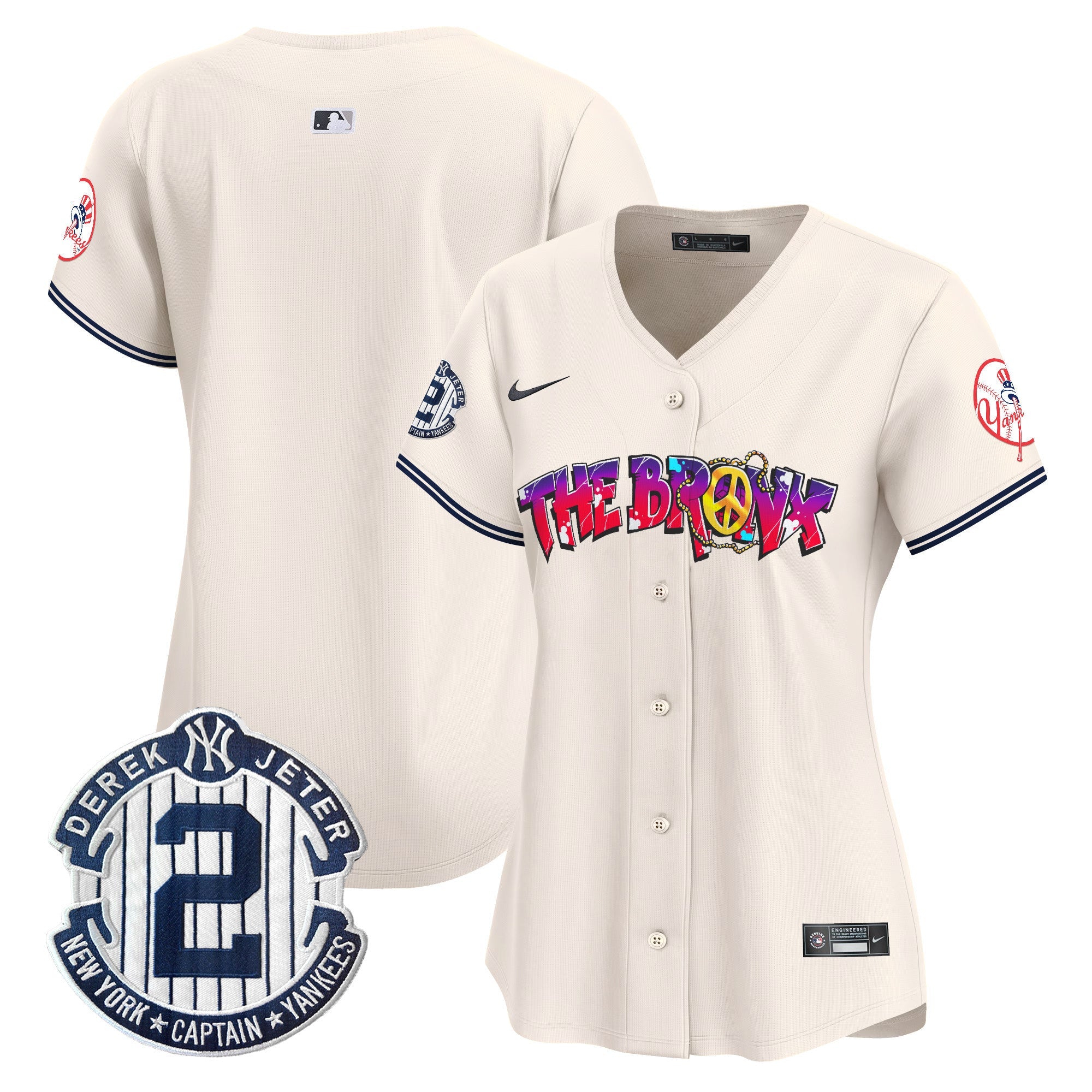 Women’s New York The Bronx Graffiti Vapor Premier Limited Jersey V7