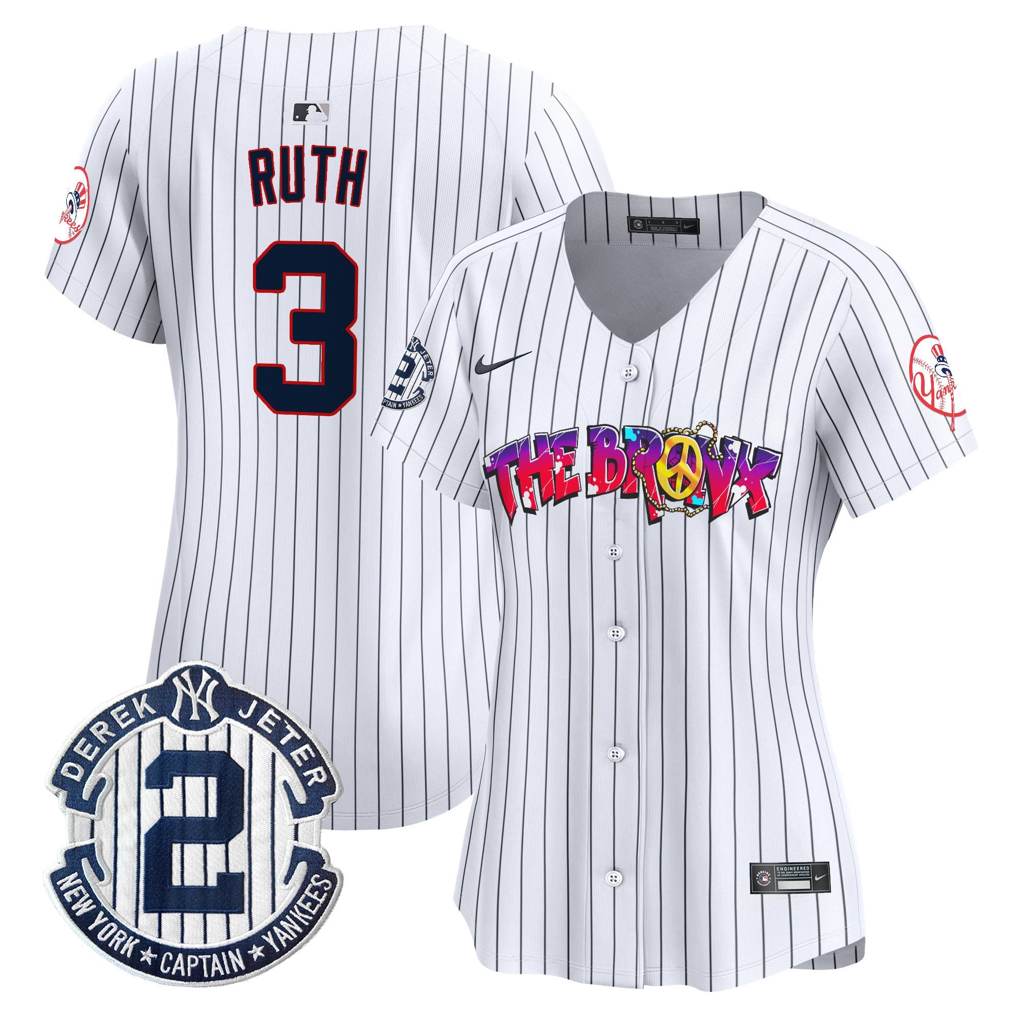 Women’s New York The Bronx Graffiti Vapor Premier Limited Jersey V7