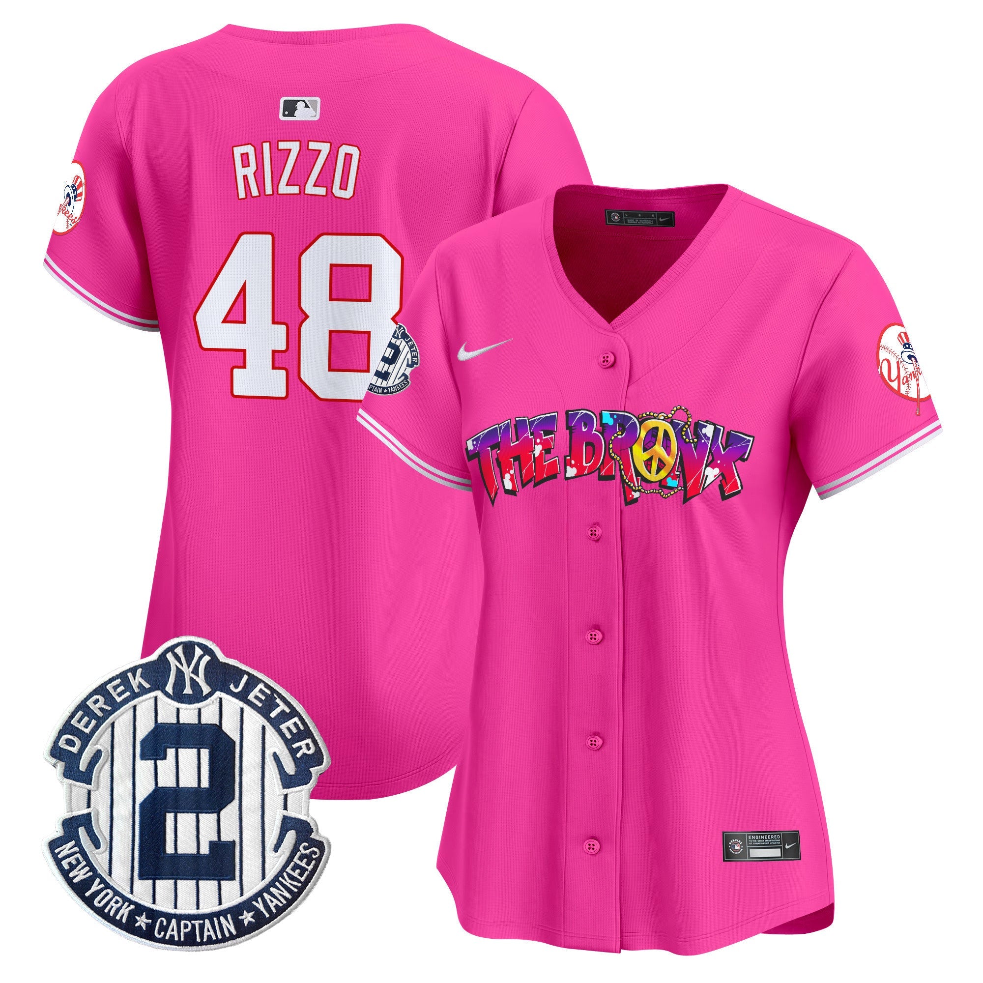 Women’s New York The Bronx Graffiti Vapor Premier Limited Jersey V7