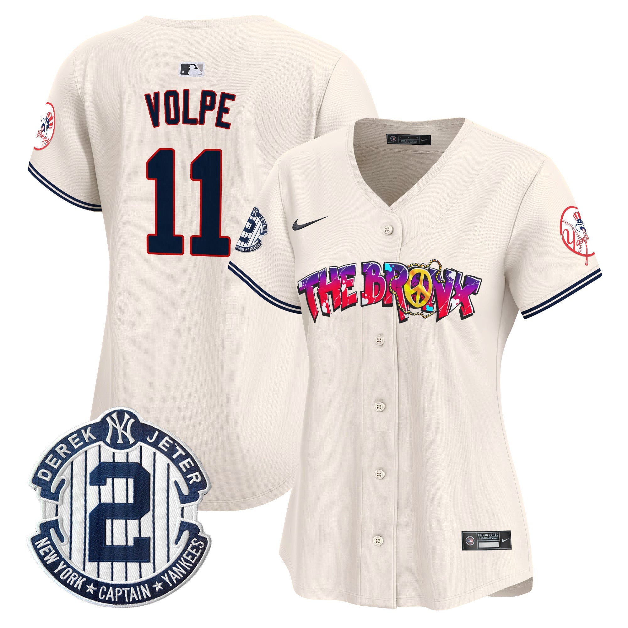 Women’s New York The Bronx Graffiti Vapor Premier Limited Jersey V7
