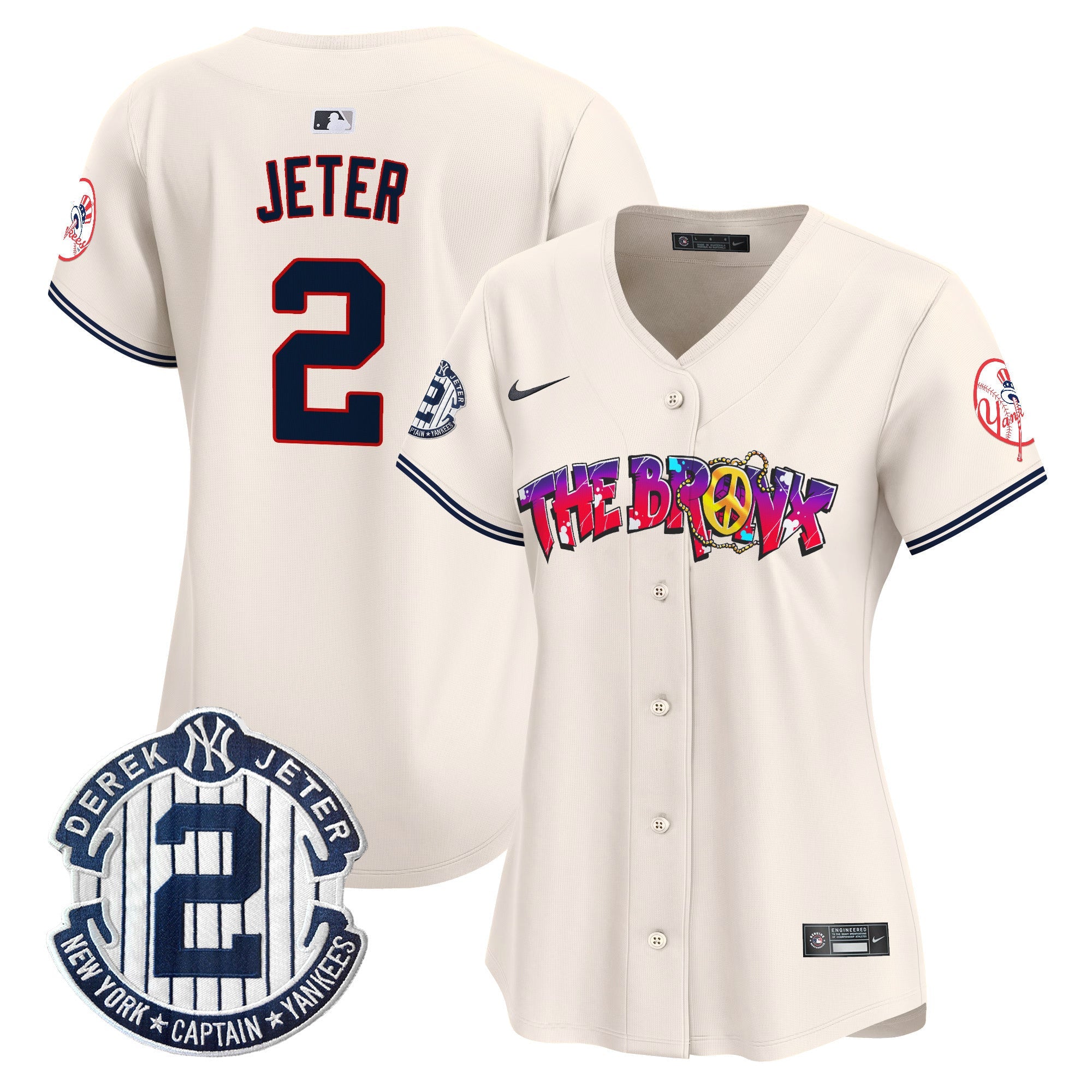Women’s New York The Bronx Graffiti Vapor Premier Limited Jersey V7