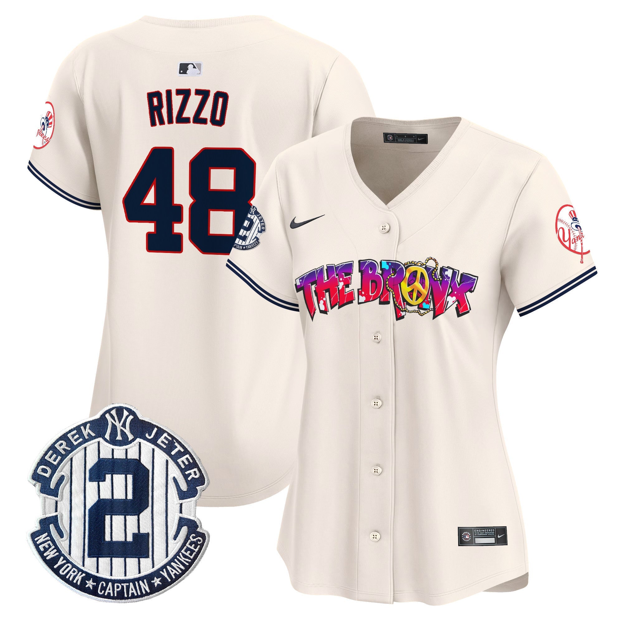 Women’s New York The Bronx Graffiti Vapor Premier Limited Jersey V7