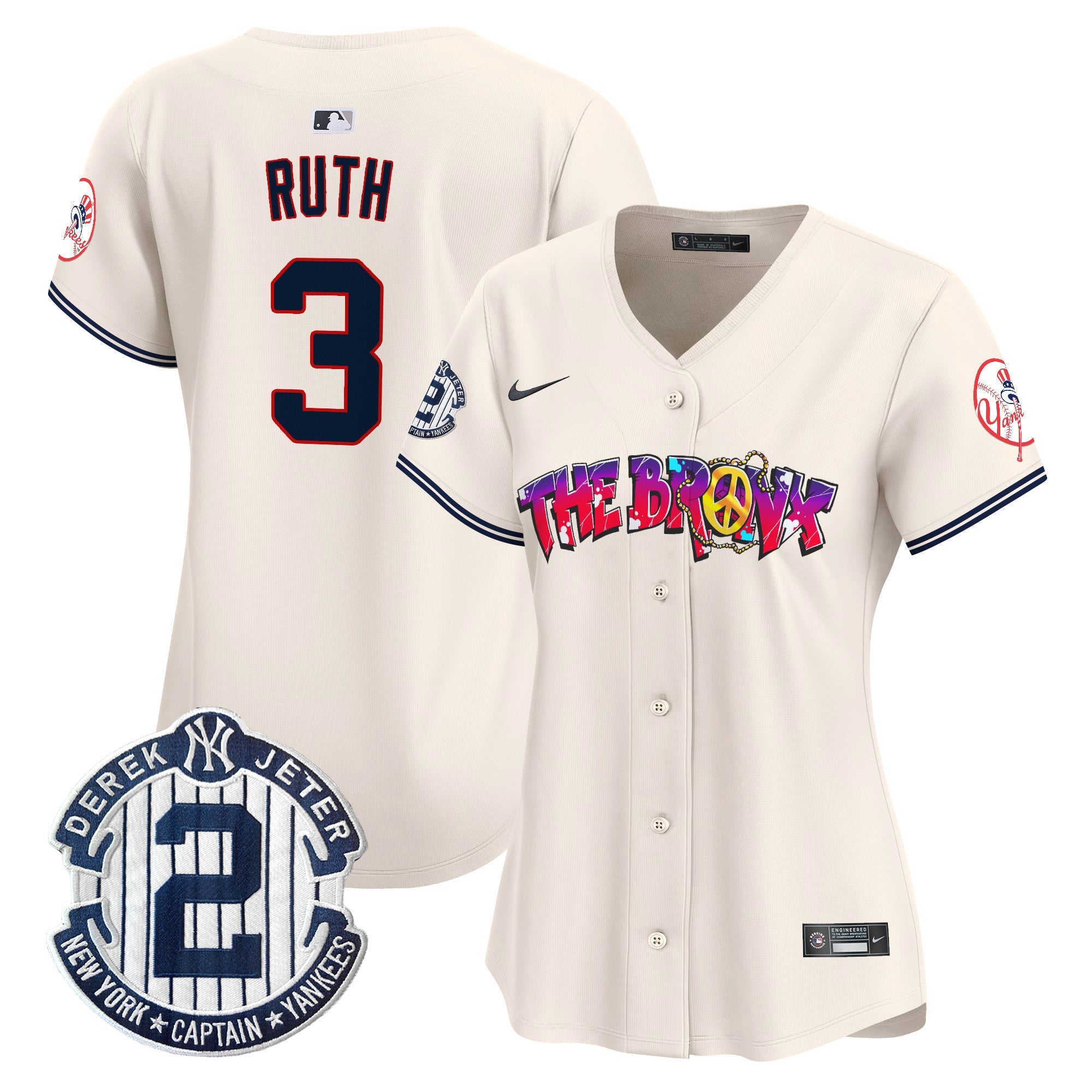 Women’s New York The Bronx Graffiti Vapor Premier Limited Jersey V7