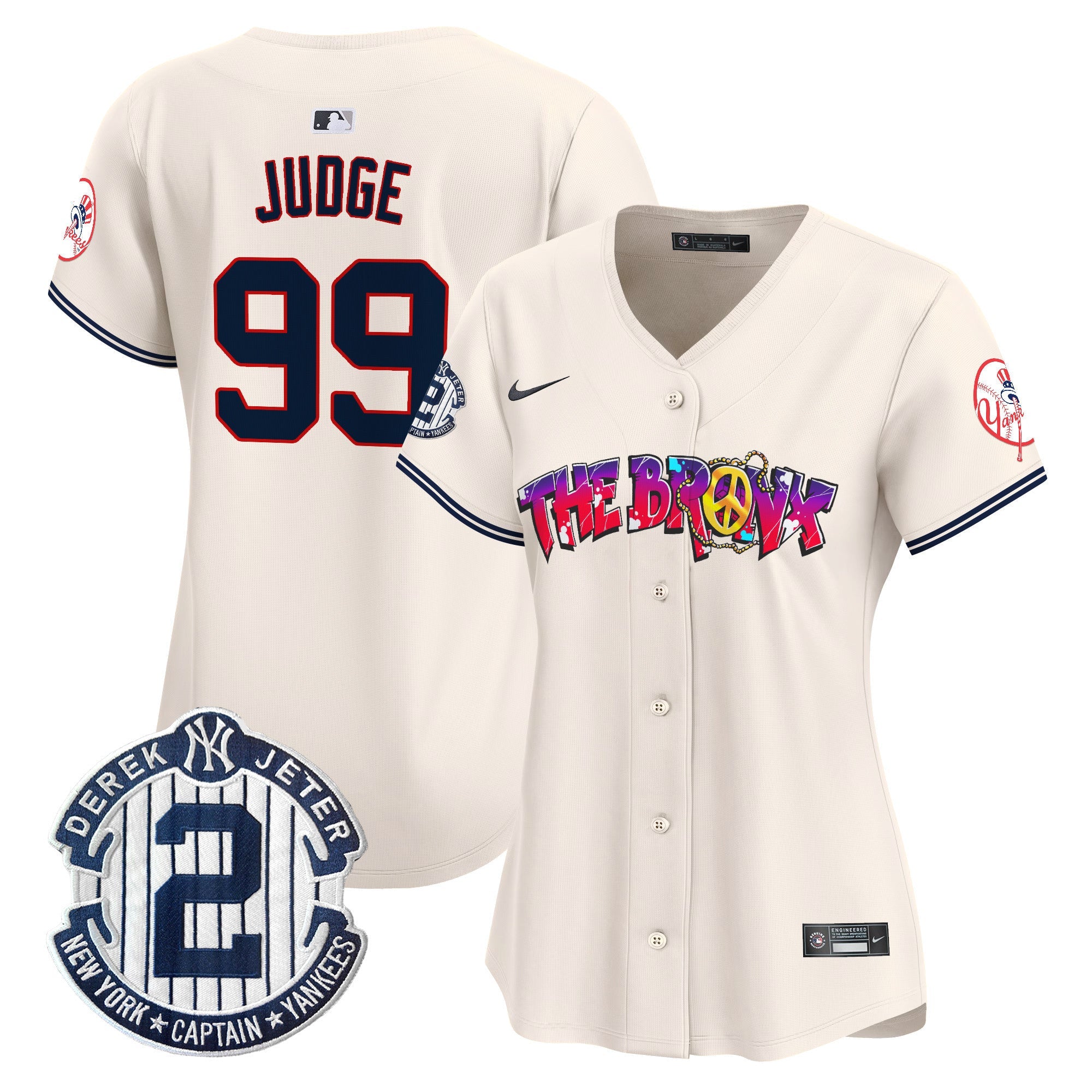 Women’s New York The Bronx Graffiti Vapor Premier Limited Jersey V7
