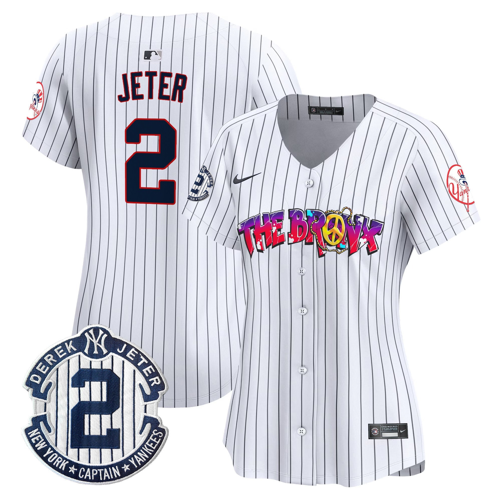 Women’s New York The Bronx Graffiti Vapor Premier Limited Jersey V7
