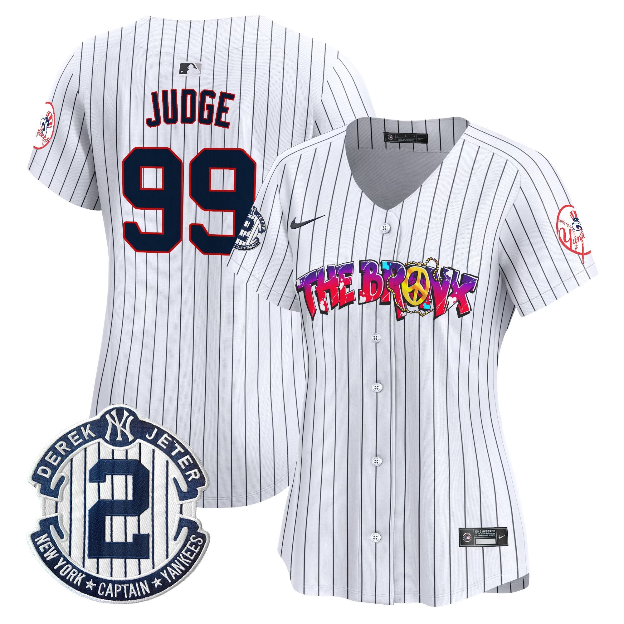 Women’s New York The Bronx Graffiti Vapor Premier Limited Jersey V7