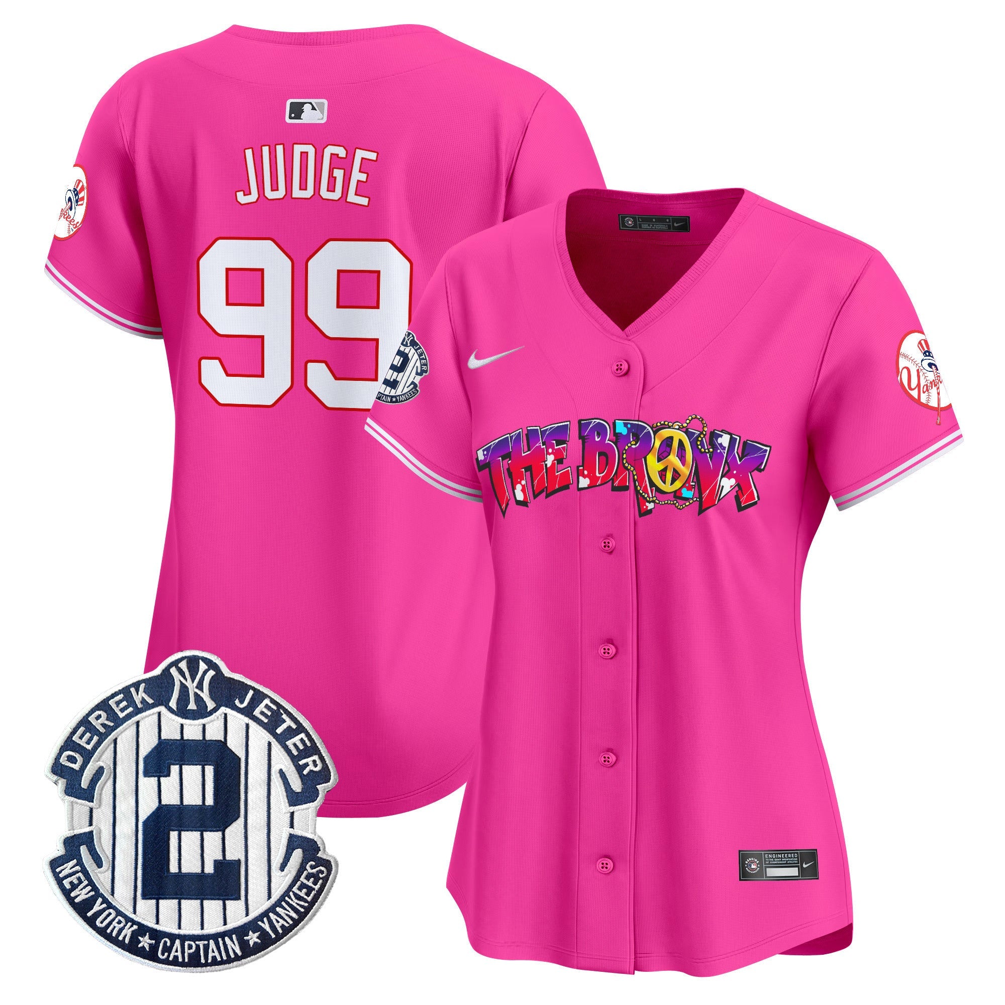 Women’s New York The Bronx Graffiti Vapor Premier Limited Jersey V7