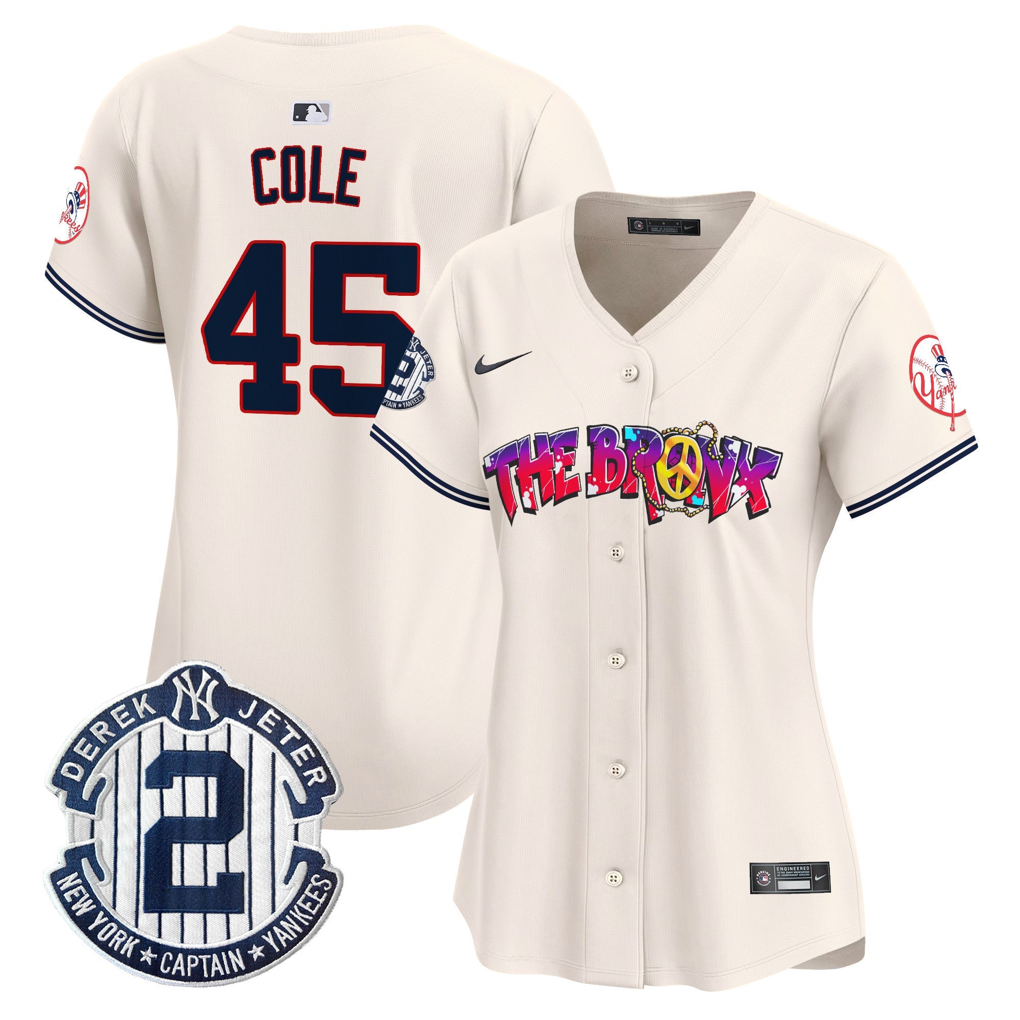Women’s New York The Bronx Graffiti Vapor Premier Limited Jersey V7