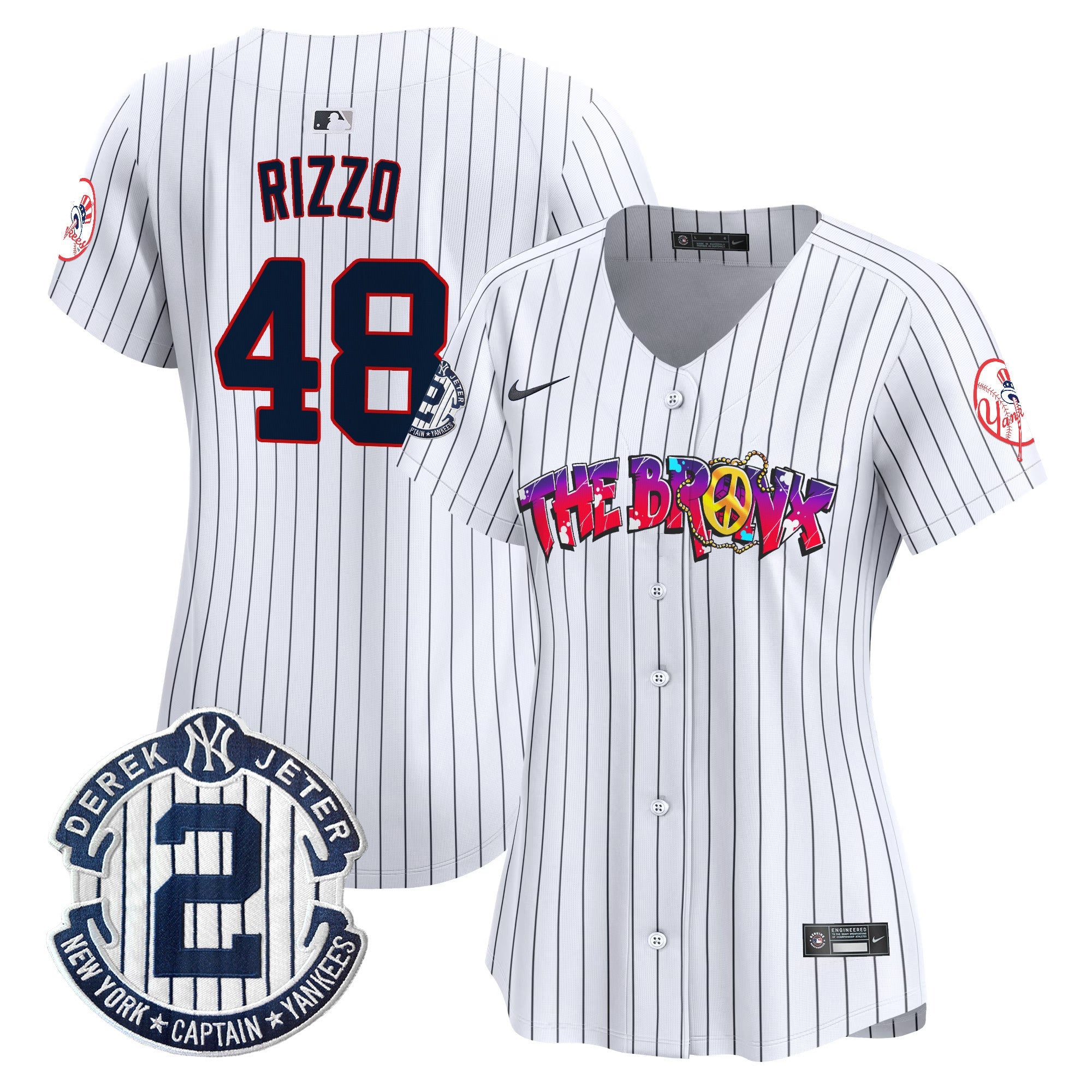 Women’s New York The Bronx Graffiti Vapor Premier Limited Jersey V7