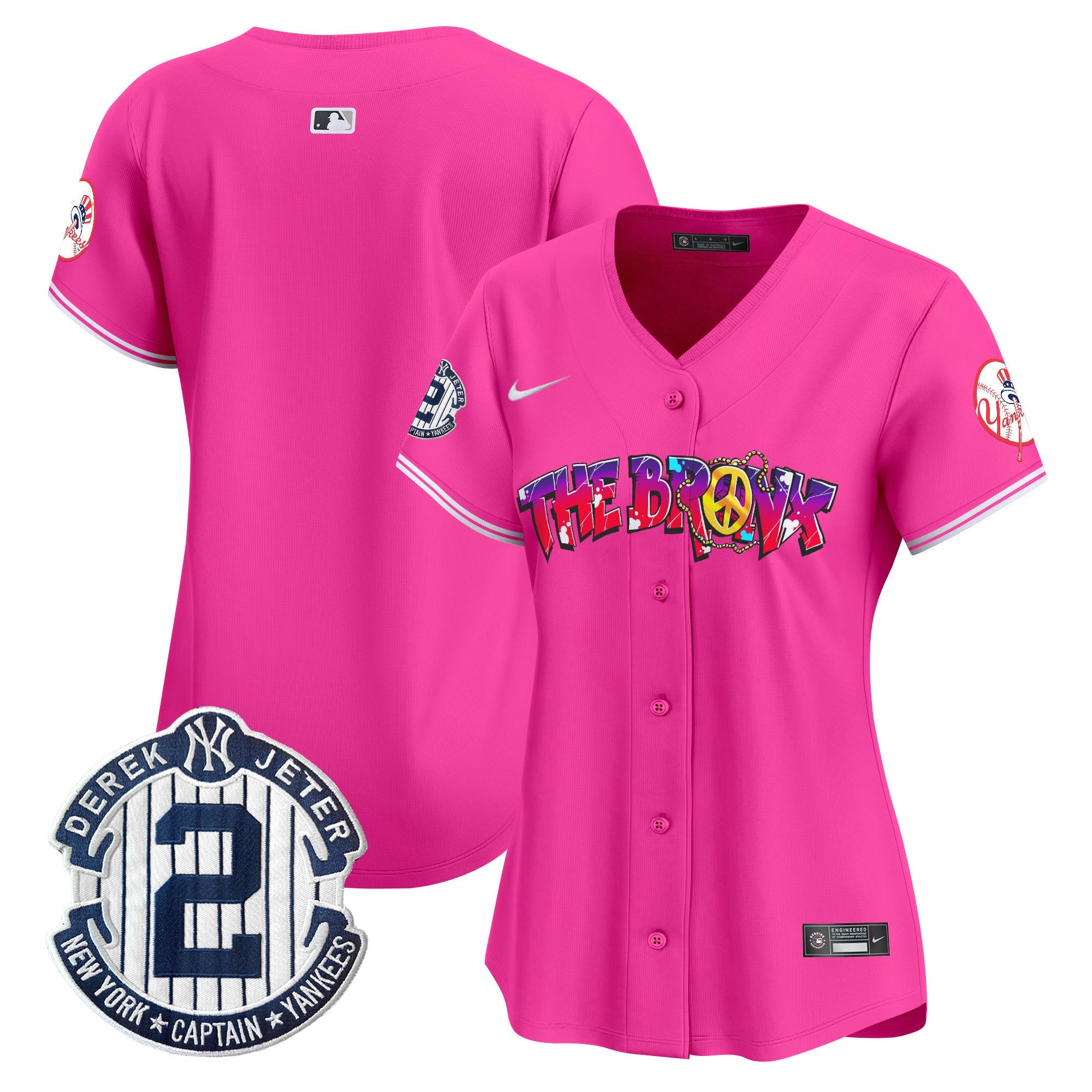 Women’s New York The Bronx Graffiti Vapor Premier Limited Jersey V7