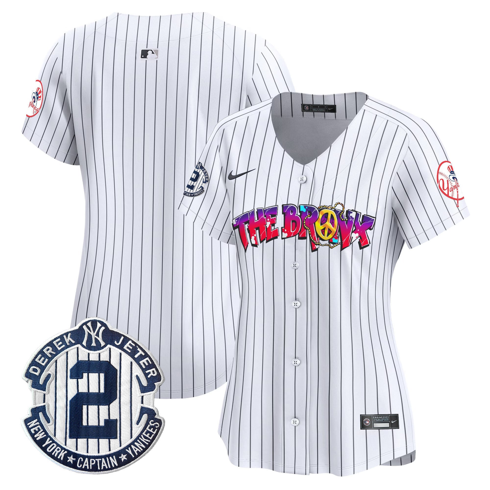 Women’s New York The Bronx Graffiti Vapor Premier Limited Jersey V7