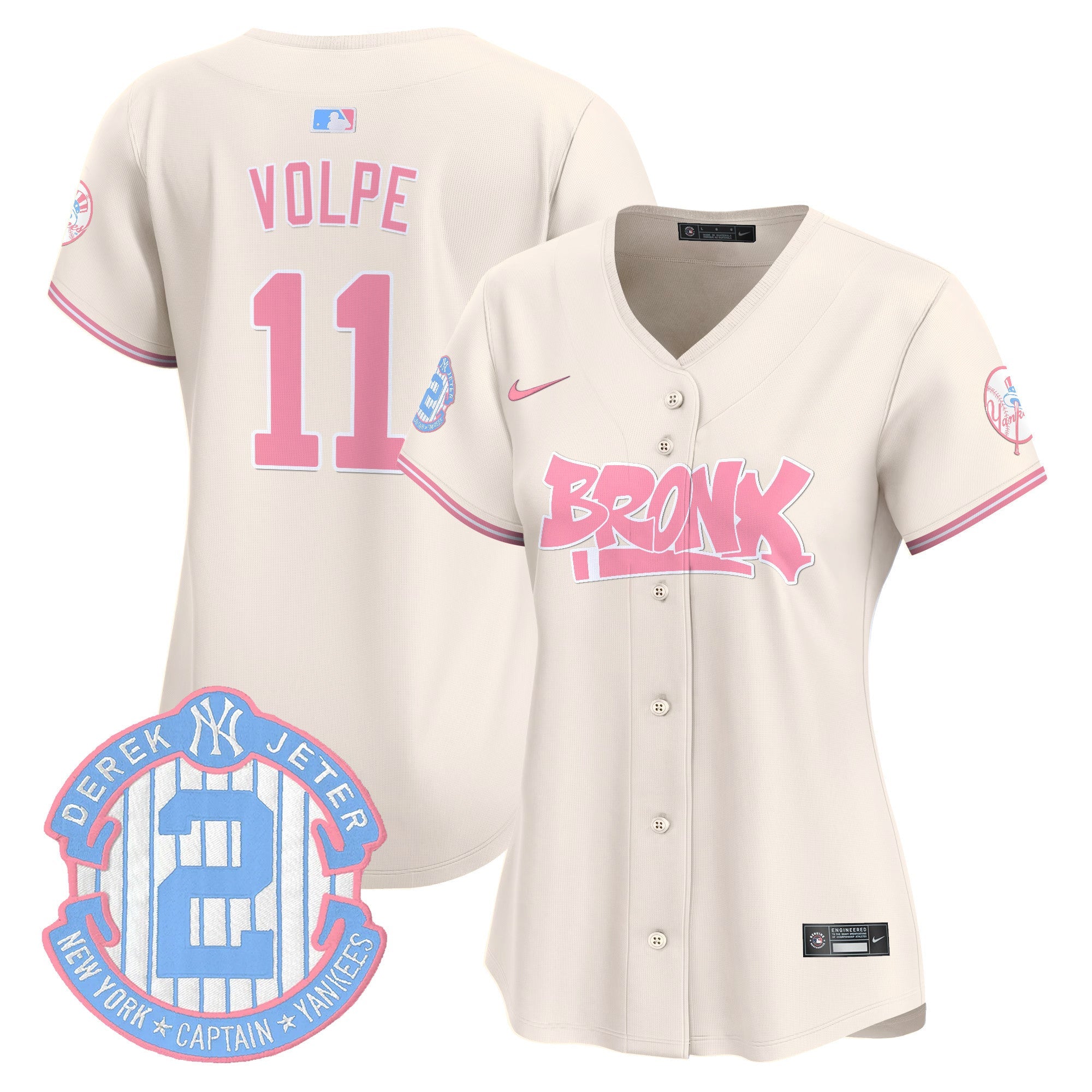Women’s The Bronx Graffiti Bubblegum Pink Vapor Premier Limited Jersey