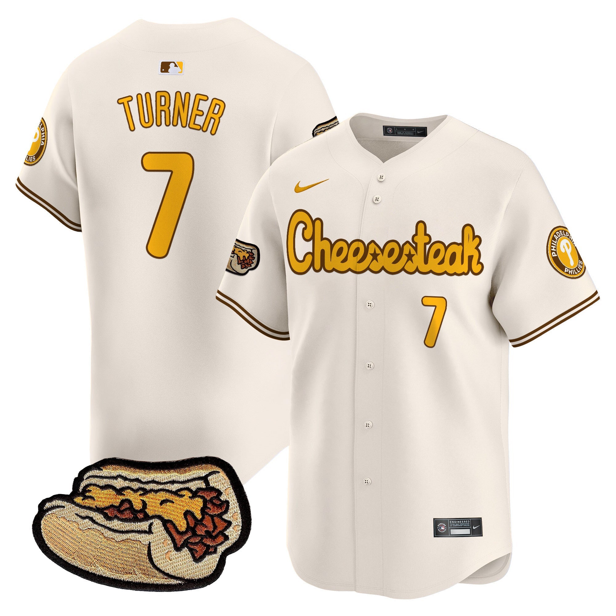 Men’s Cheesesteak Vapor Premier Limited Jersey