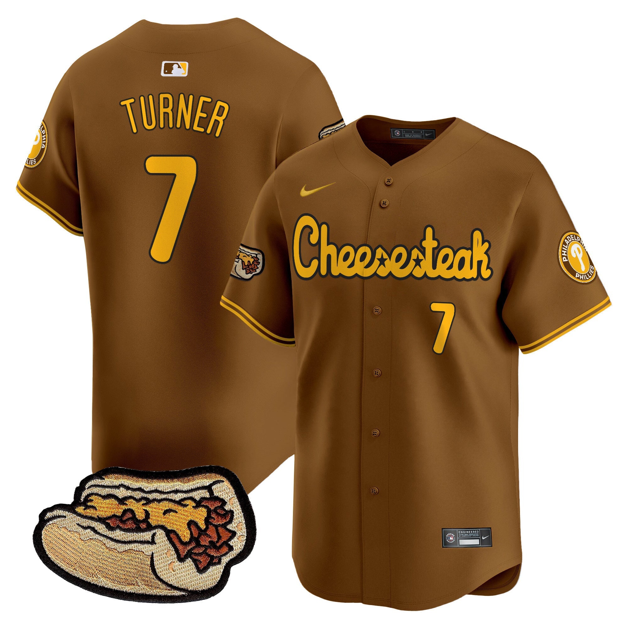Men’s Cheesesteak Vapor Premier Limited Jersey
