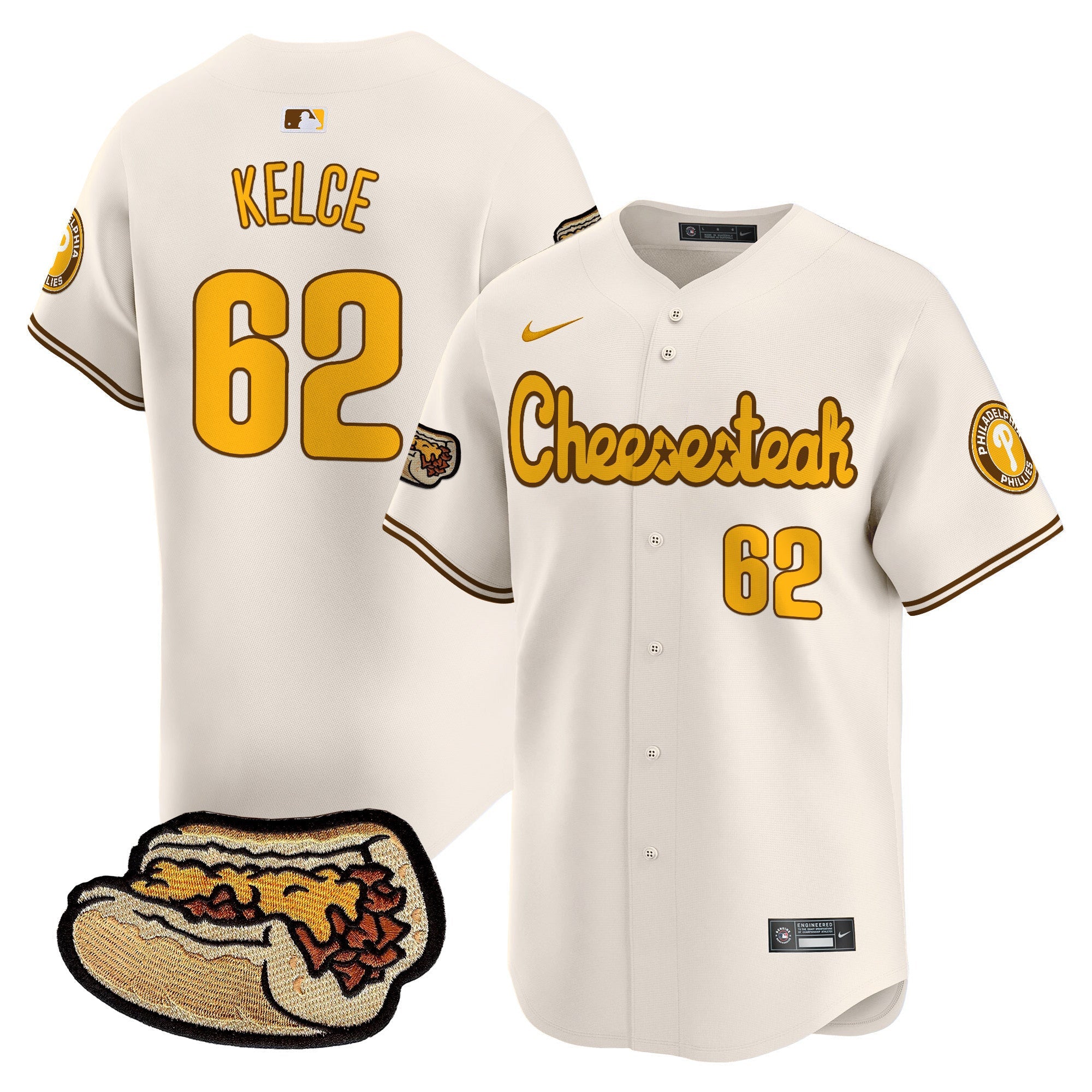 Men’s Cheesesteak Vapor Premier Limited Jersey