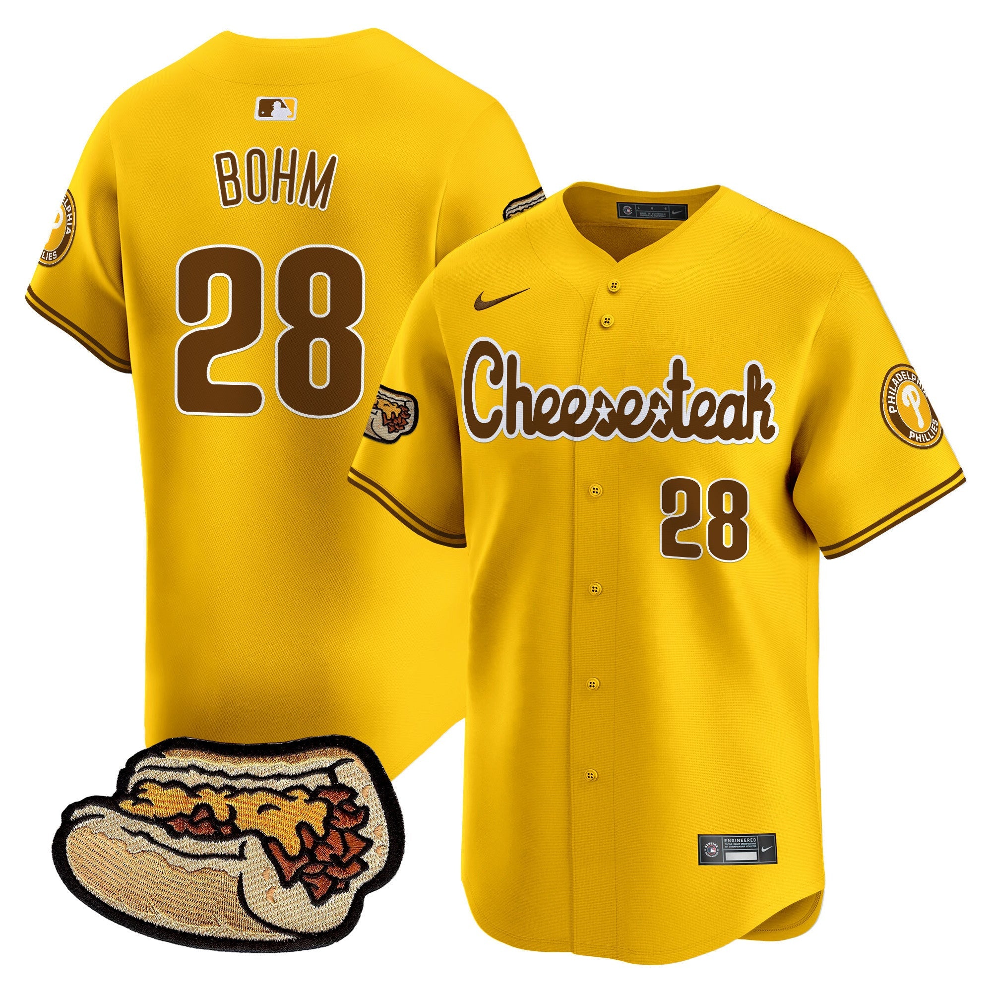 Men’s Cheesesteak Vapor Premier Limited Jersey