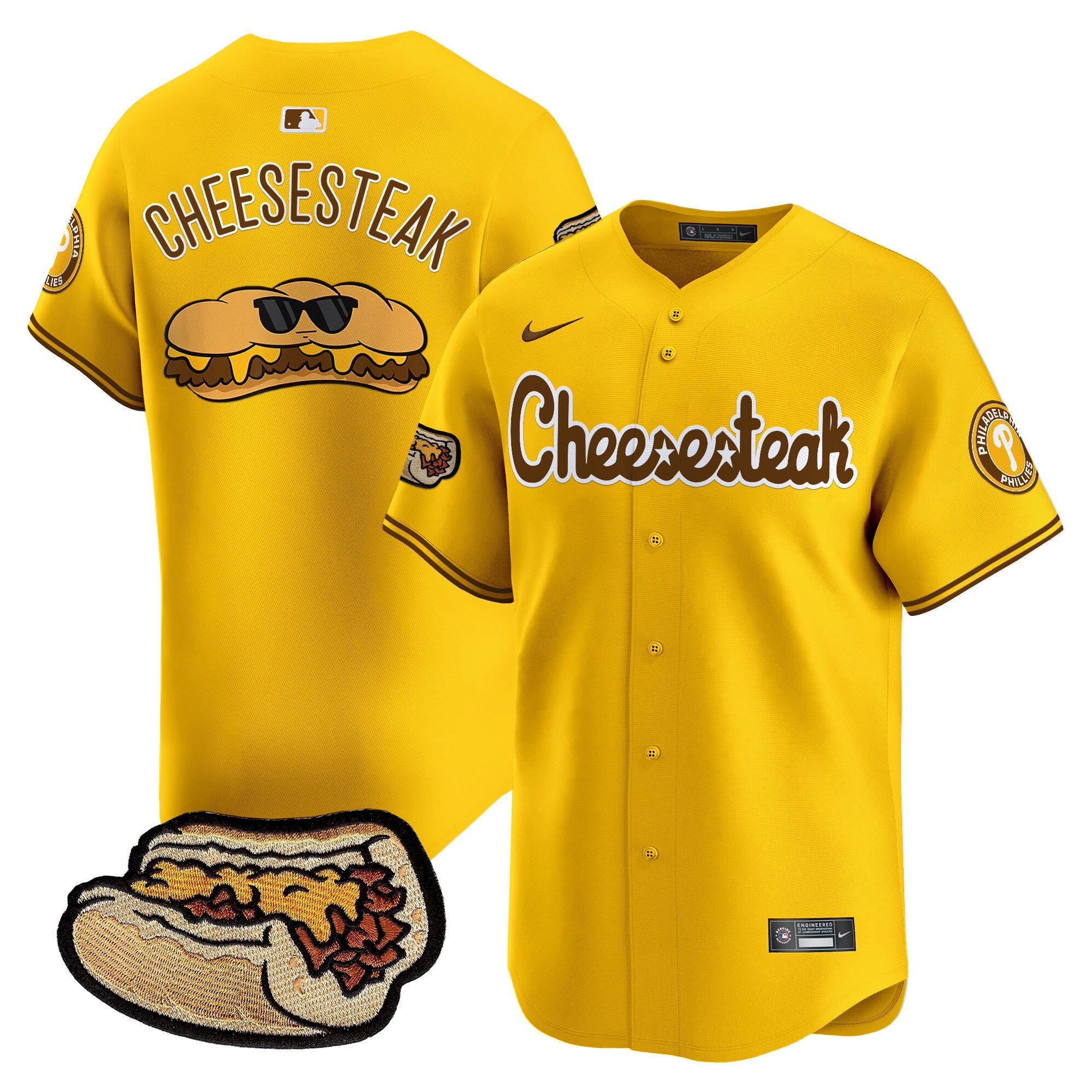 Men’s Cheesesteak Vapor Premier Limited Jersey