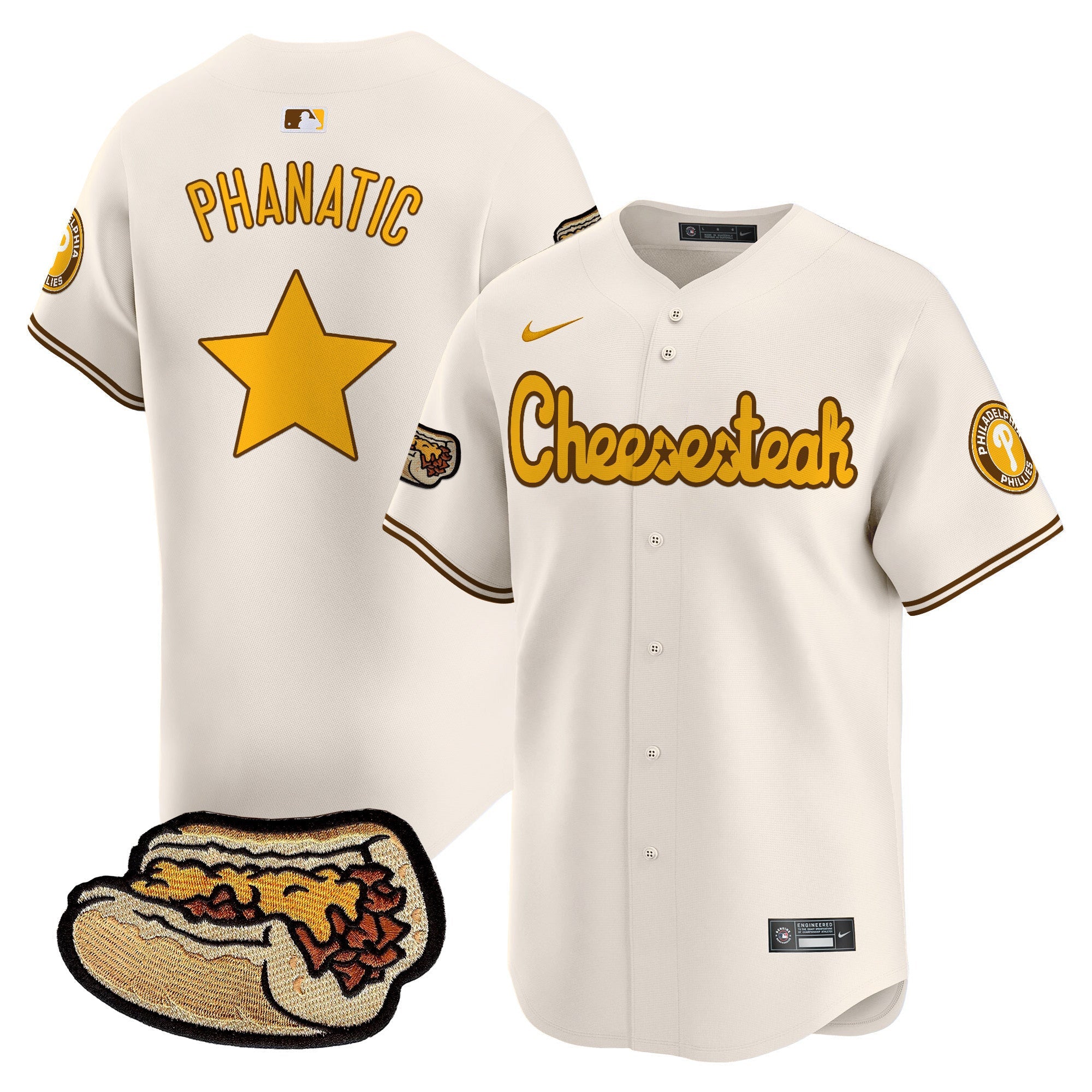 Men’s Cheesesteak Vapor Premier Limited Jersey