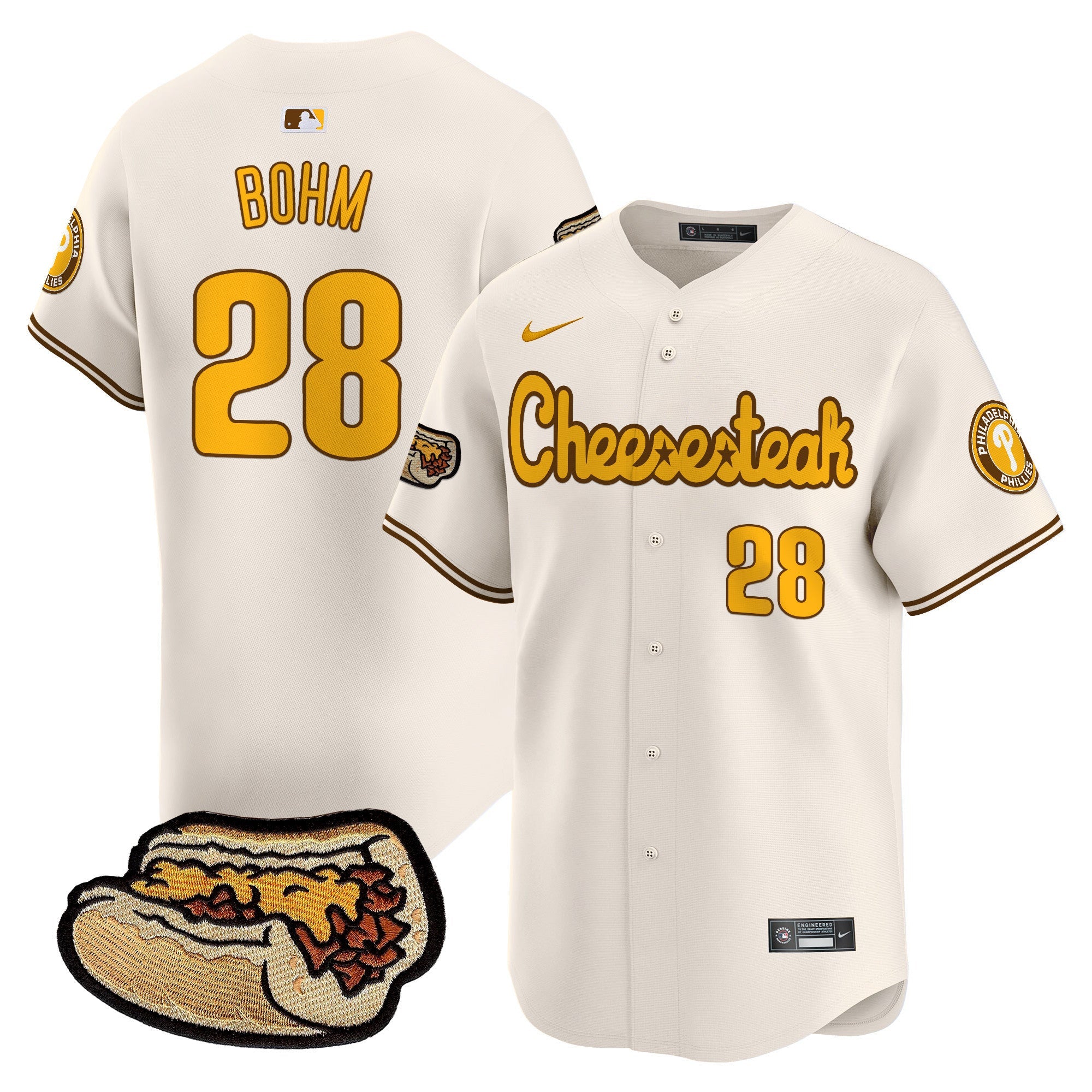 Men’s Cheesesteak Vapor Premier Limited Jersey