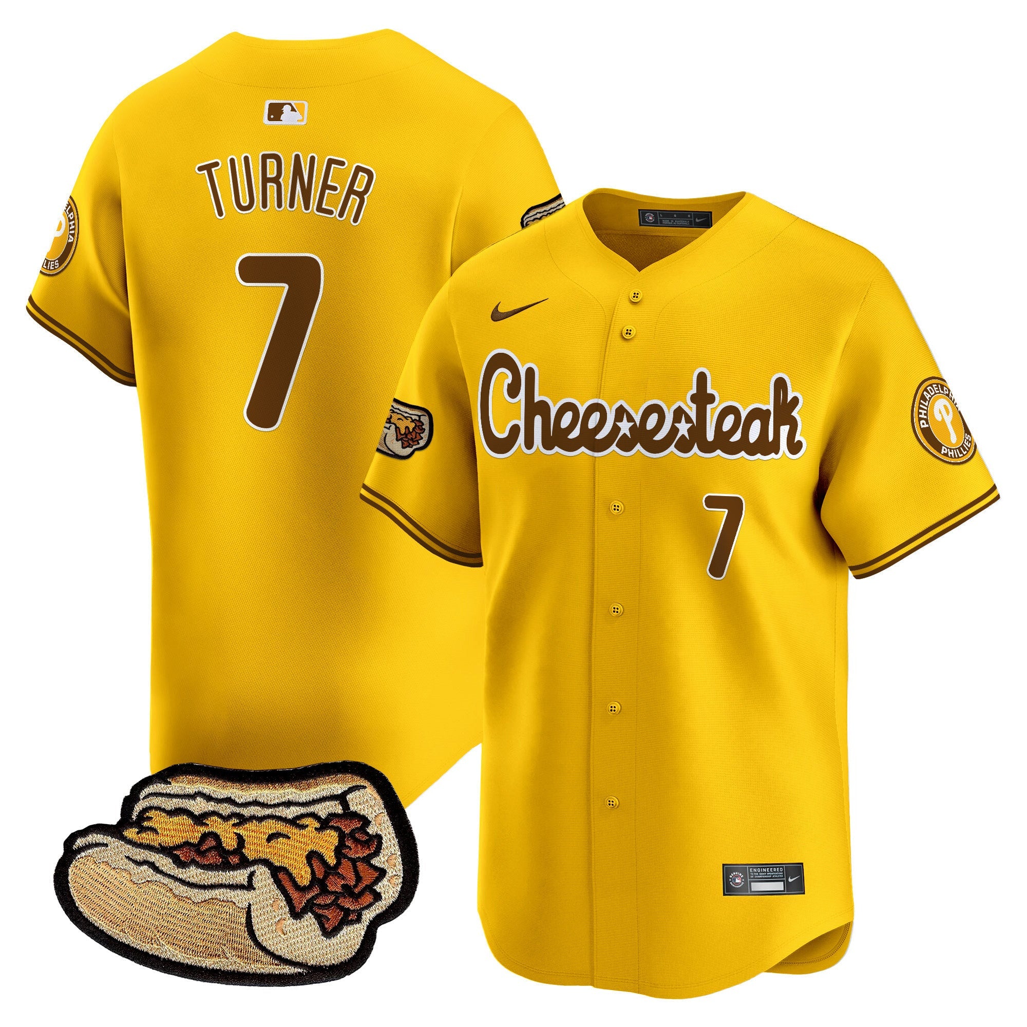 Men’s Cheesesteak Vapor Premier Limited Jersey