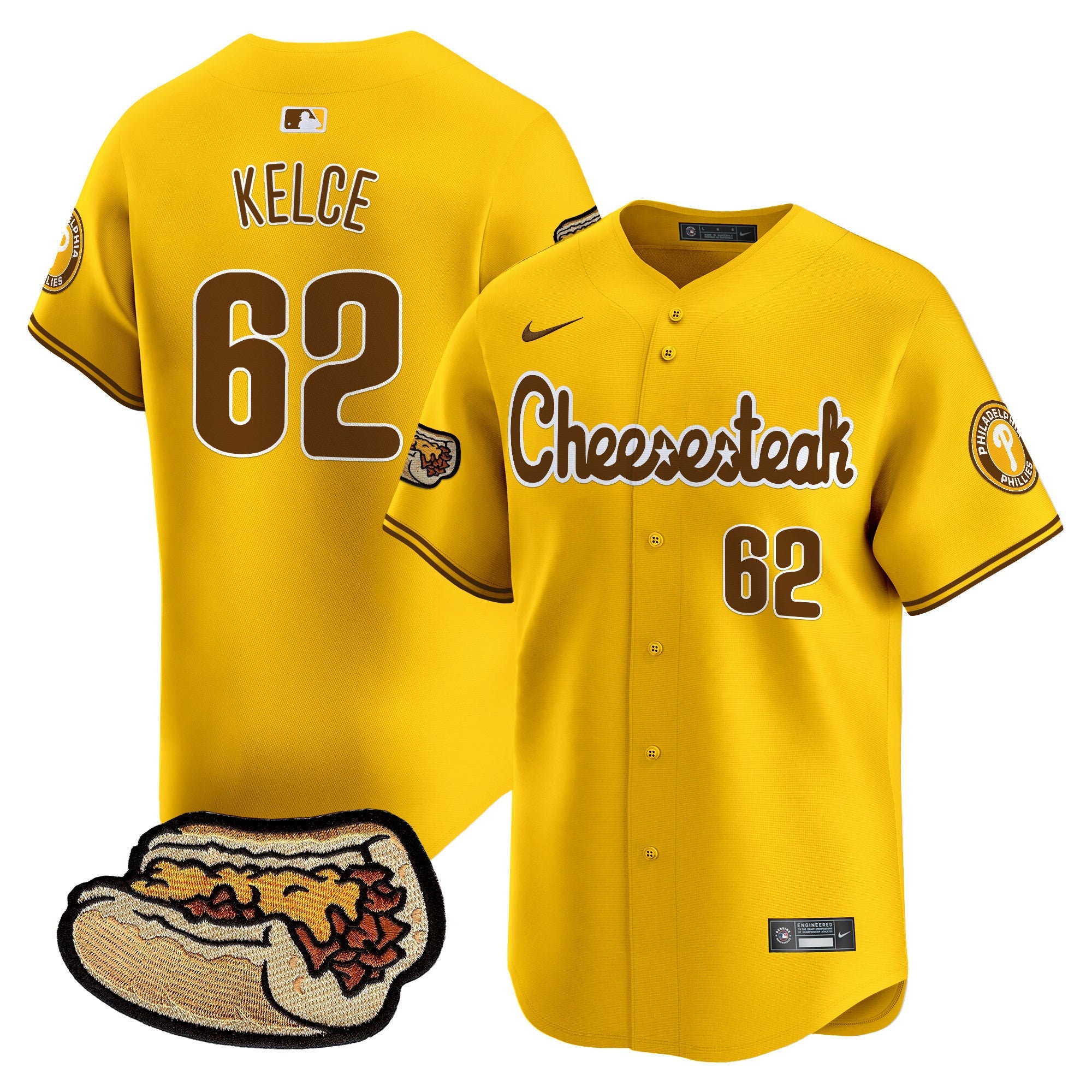 Men’s Cheesesteak Vapor Premier Limited Jersey