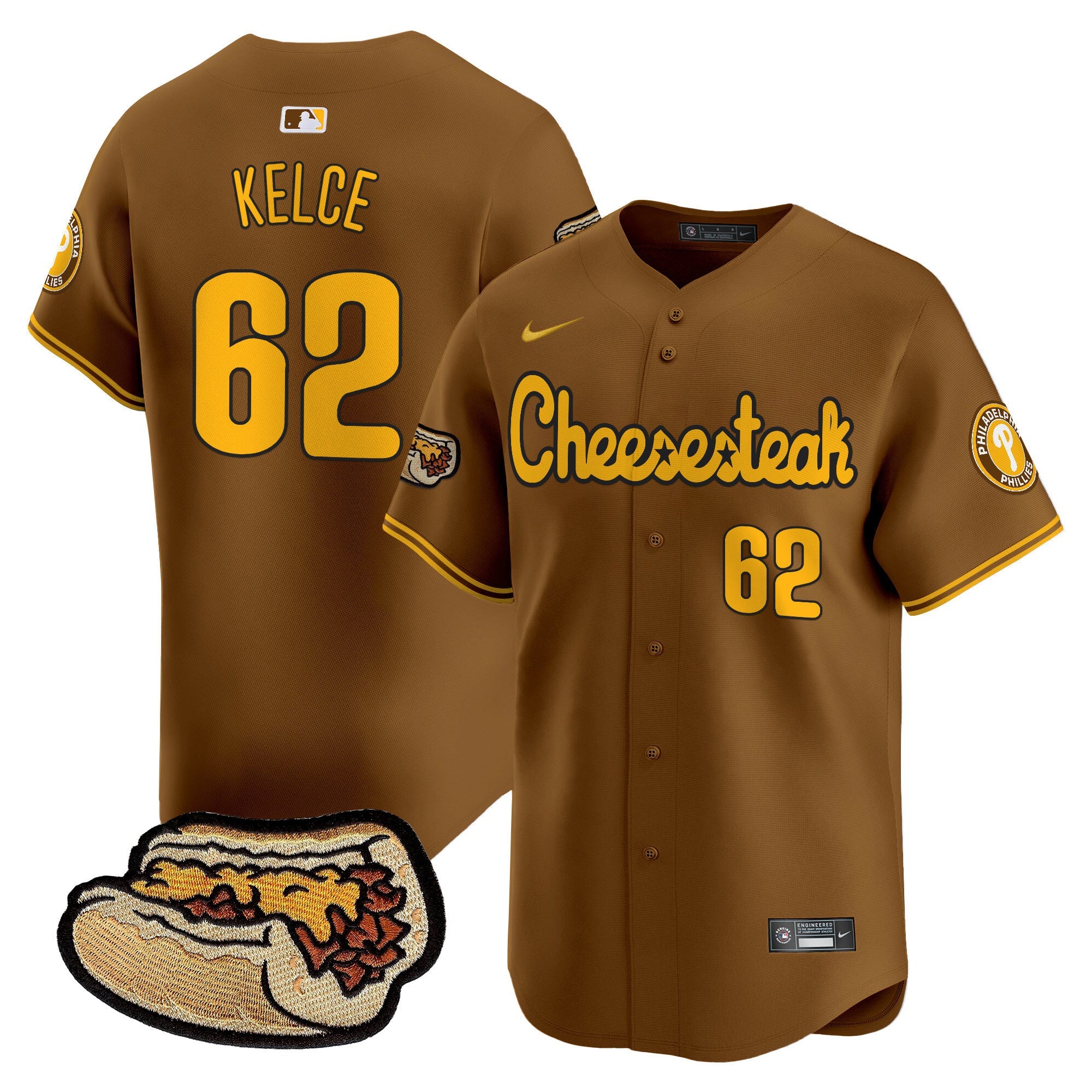 Men’s Cheesesteak Vapor Premier Limited Jersey