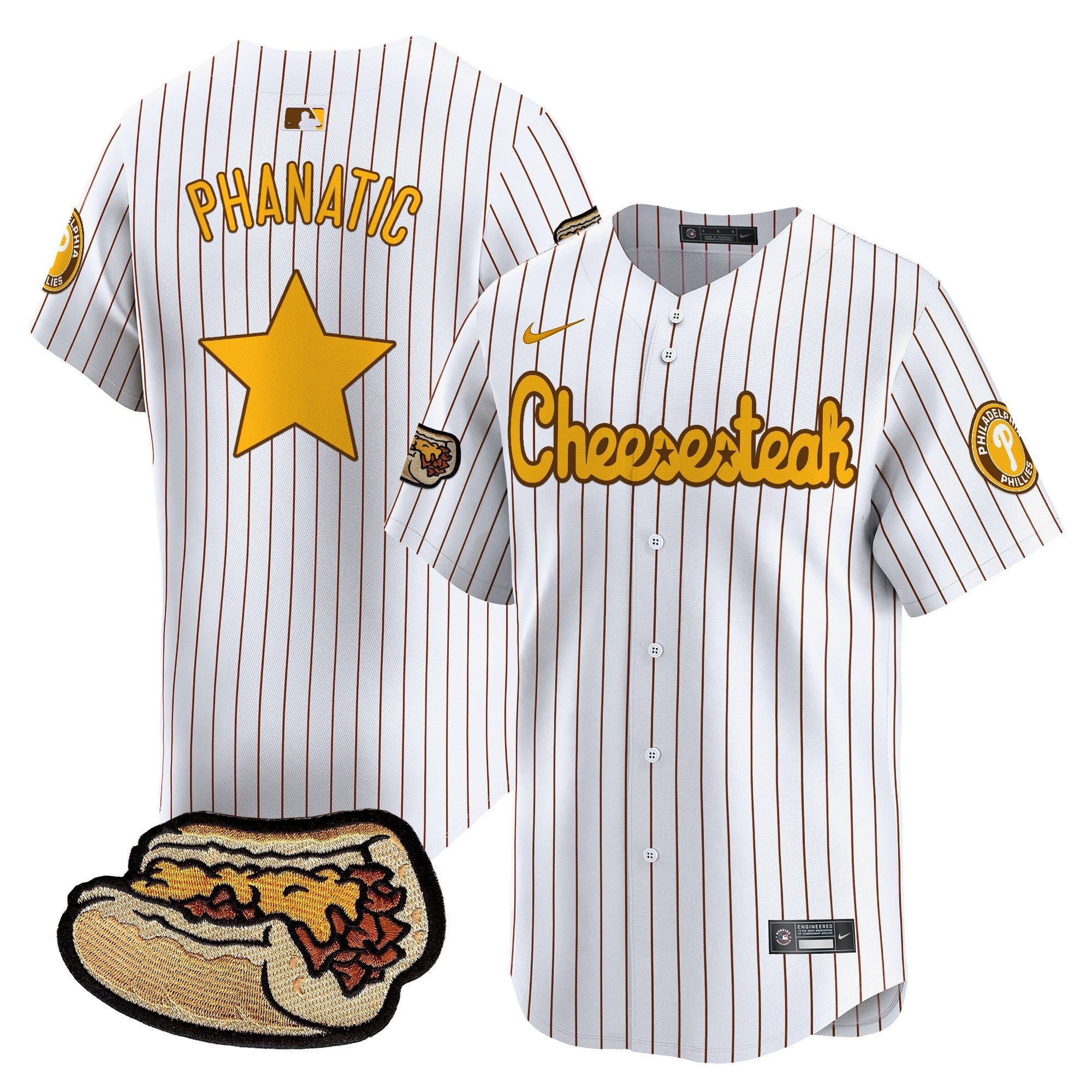 Men’s Cheesesteak Vapor Premier Limited Jersey