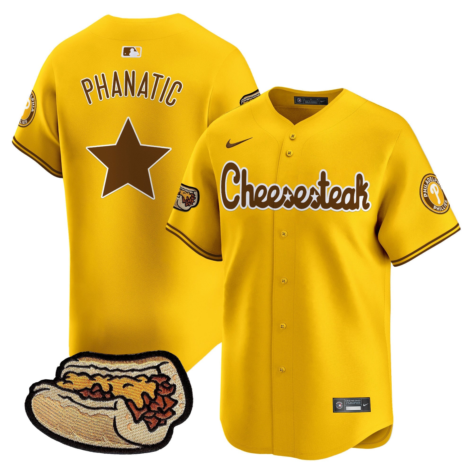Men’s Cheesesteak Vapor Premier Limited Jersey