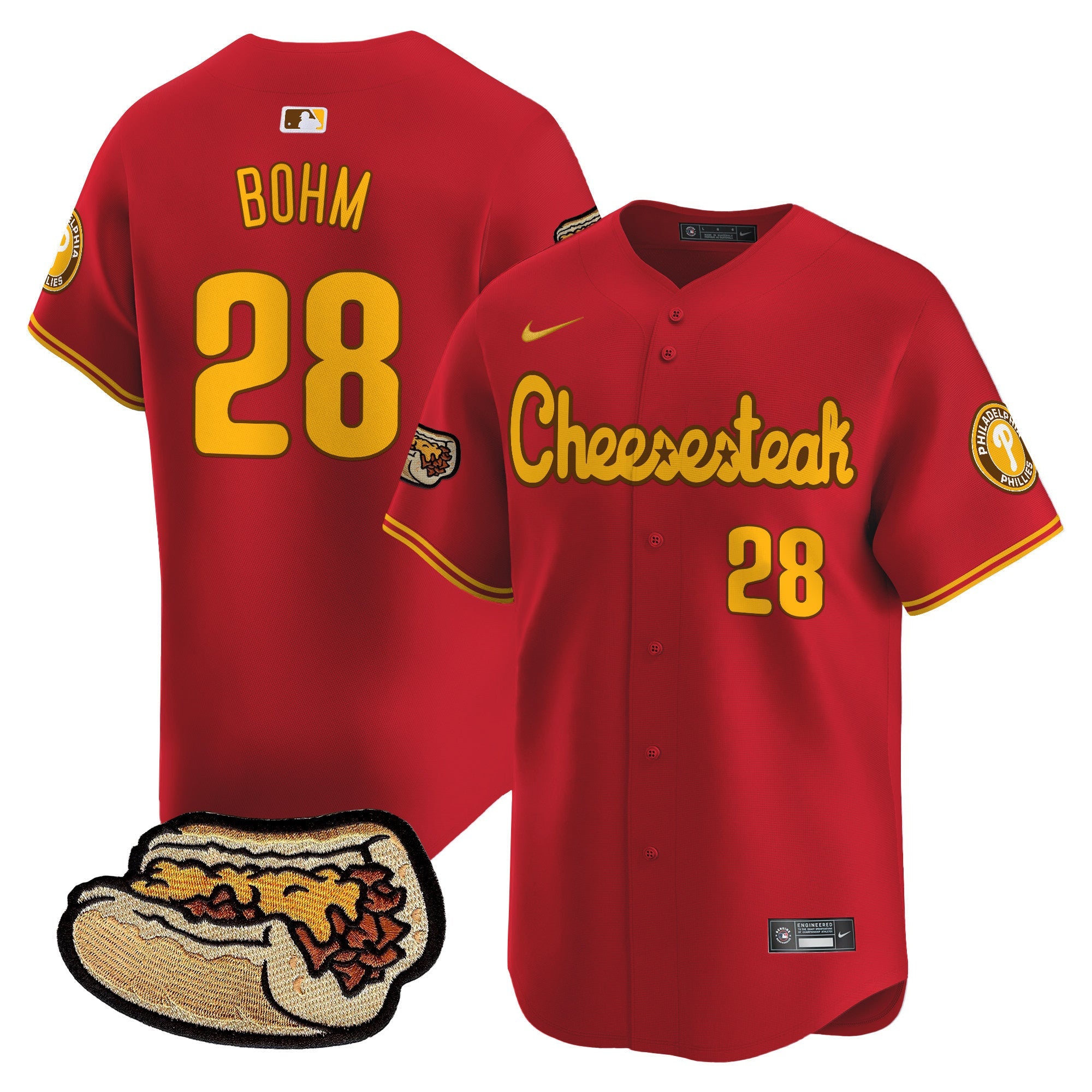 Men’s Cheesesteak Vapor Premier Limited Jersey