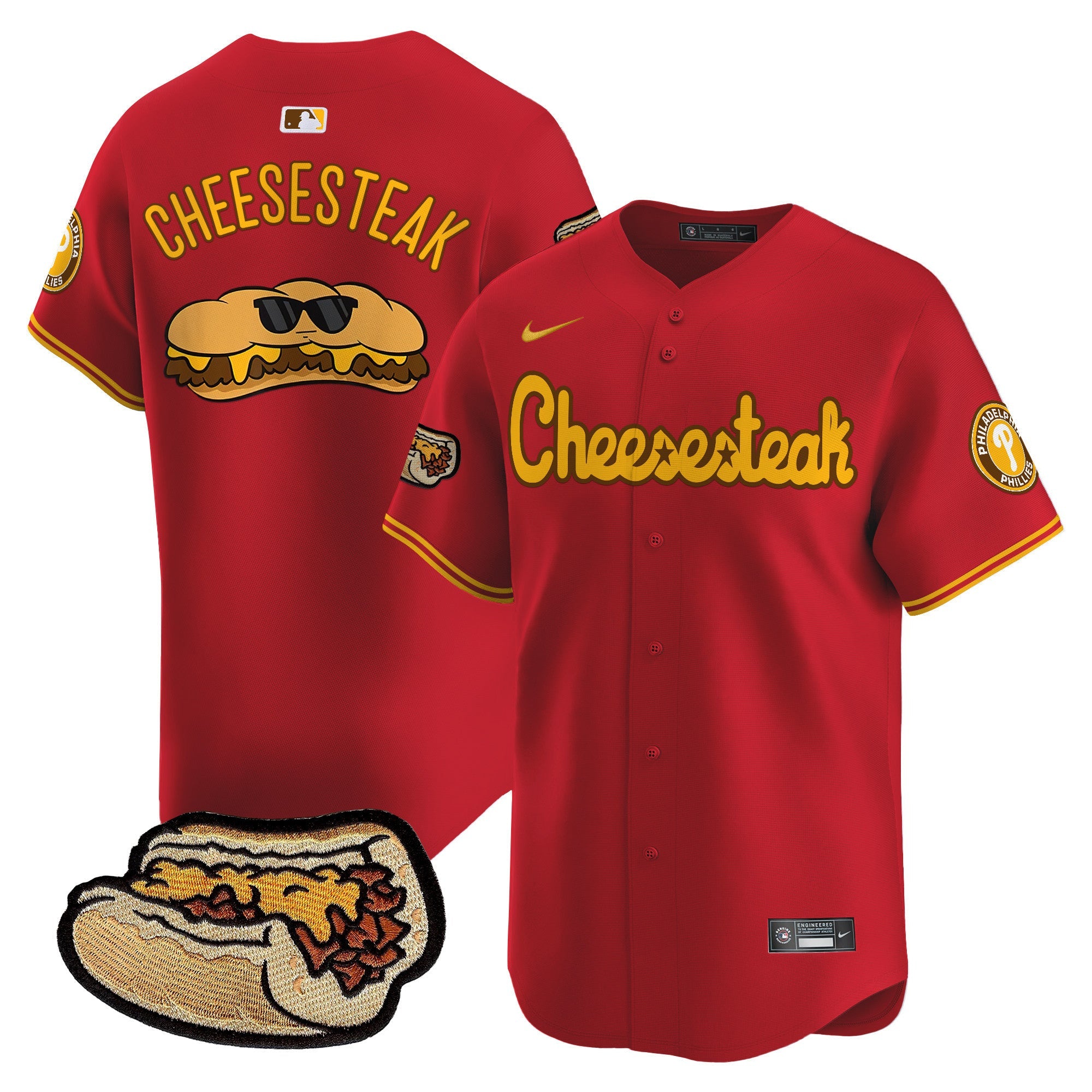 Men’s Cheesesteak Vapor Premier Limited Jersey