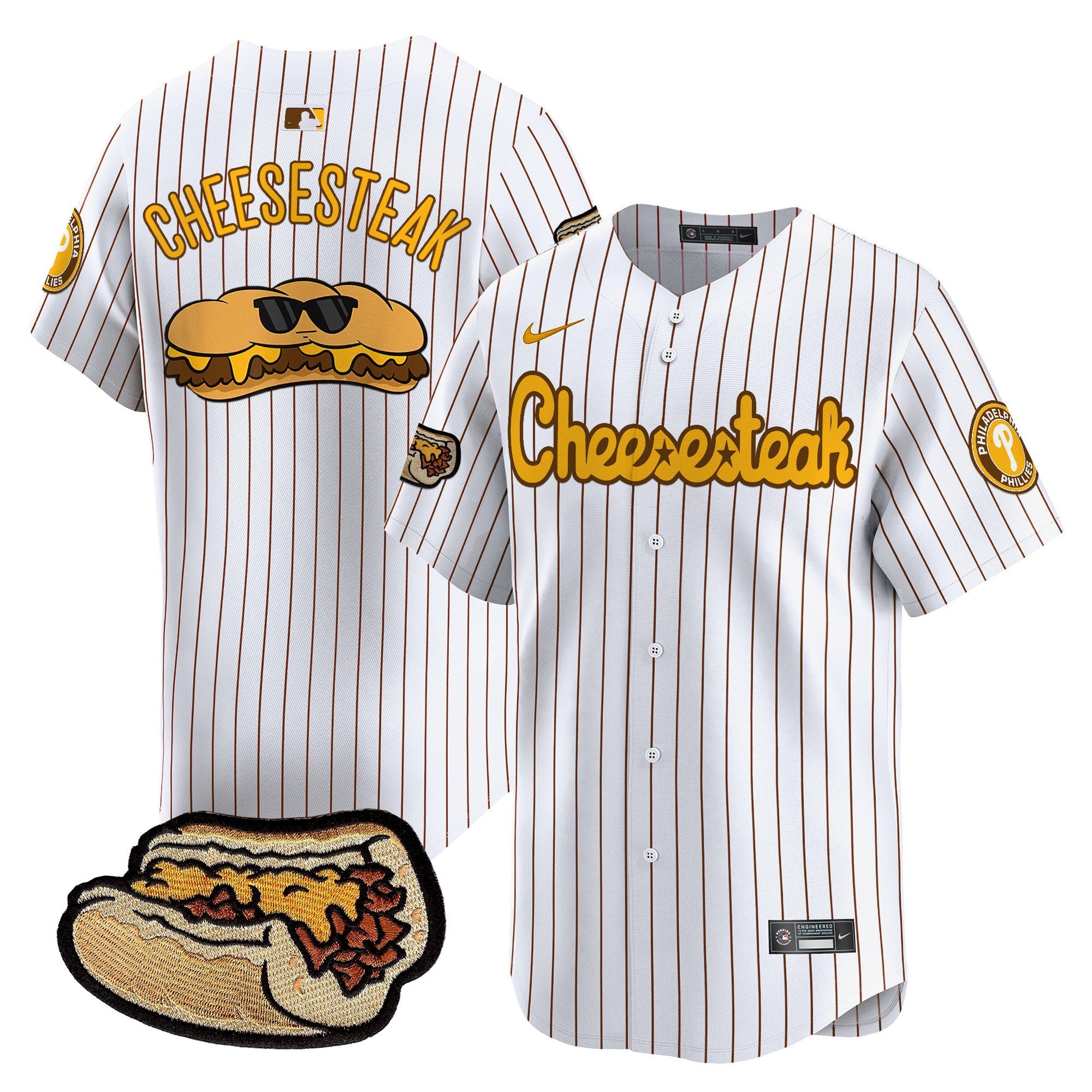 Men’s Cheesesteak Vapor Premier Limited Jersey