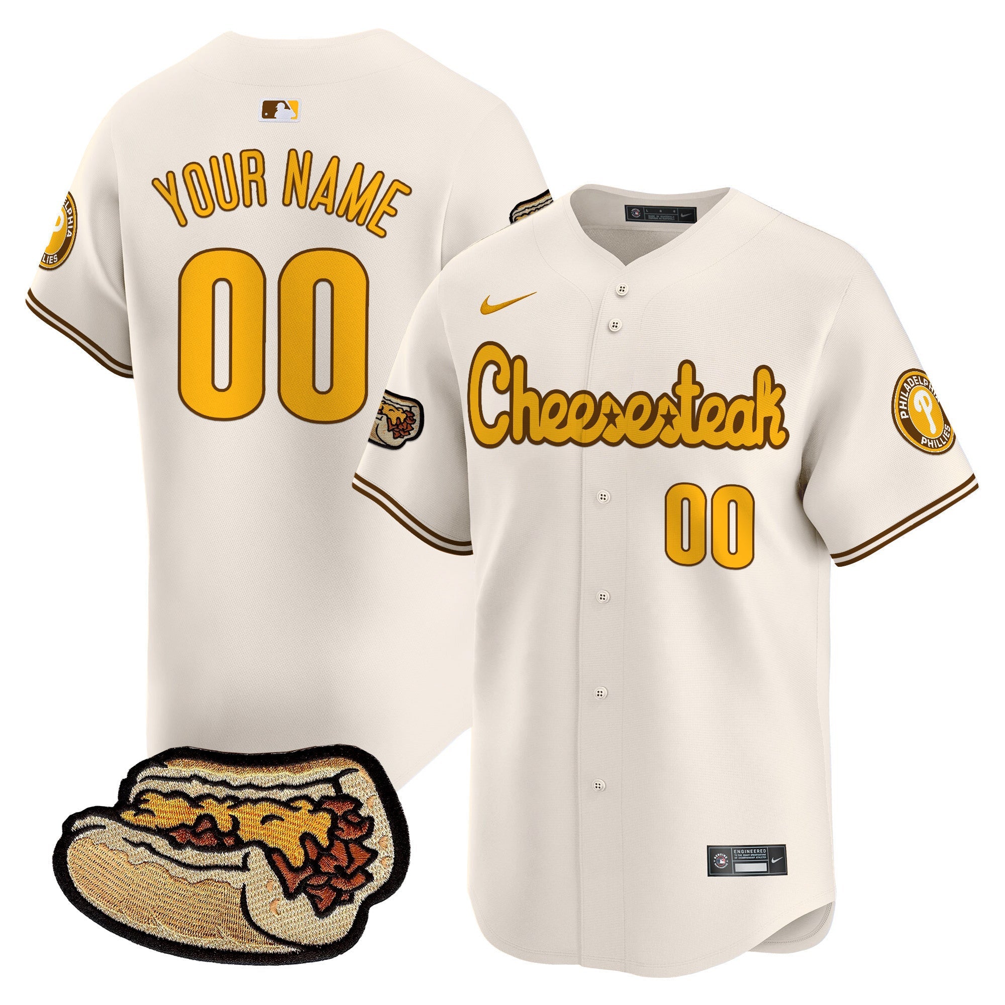 Cheesesteak Vapor Premier Limited Custom Jersey