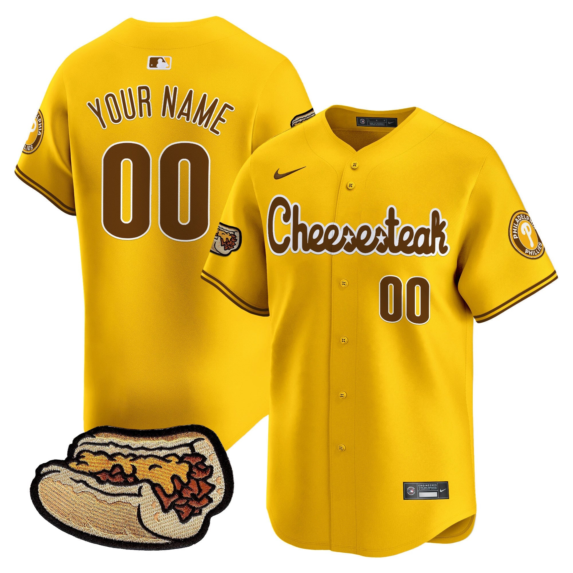 Cheesesteak Vapor Premier Limited Custom Jersey