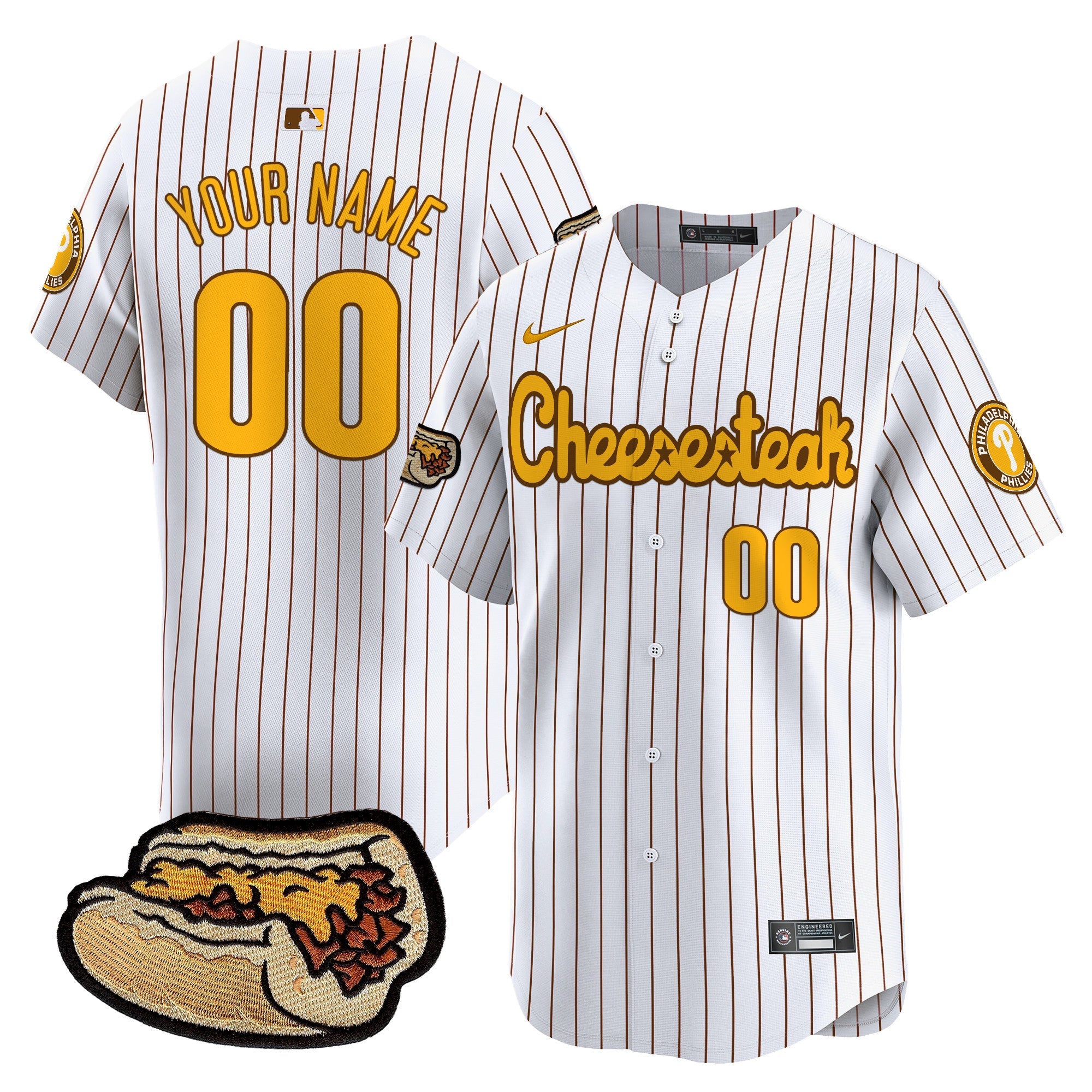 Cheesesteak Vapor Premier Limited Custom Jersey