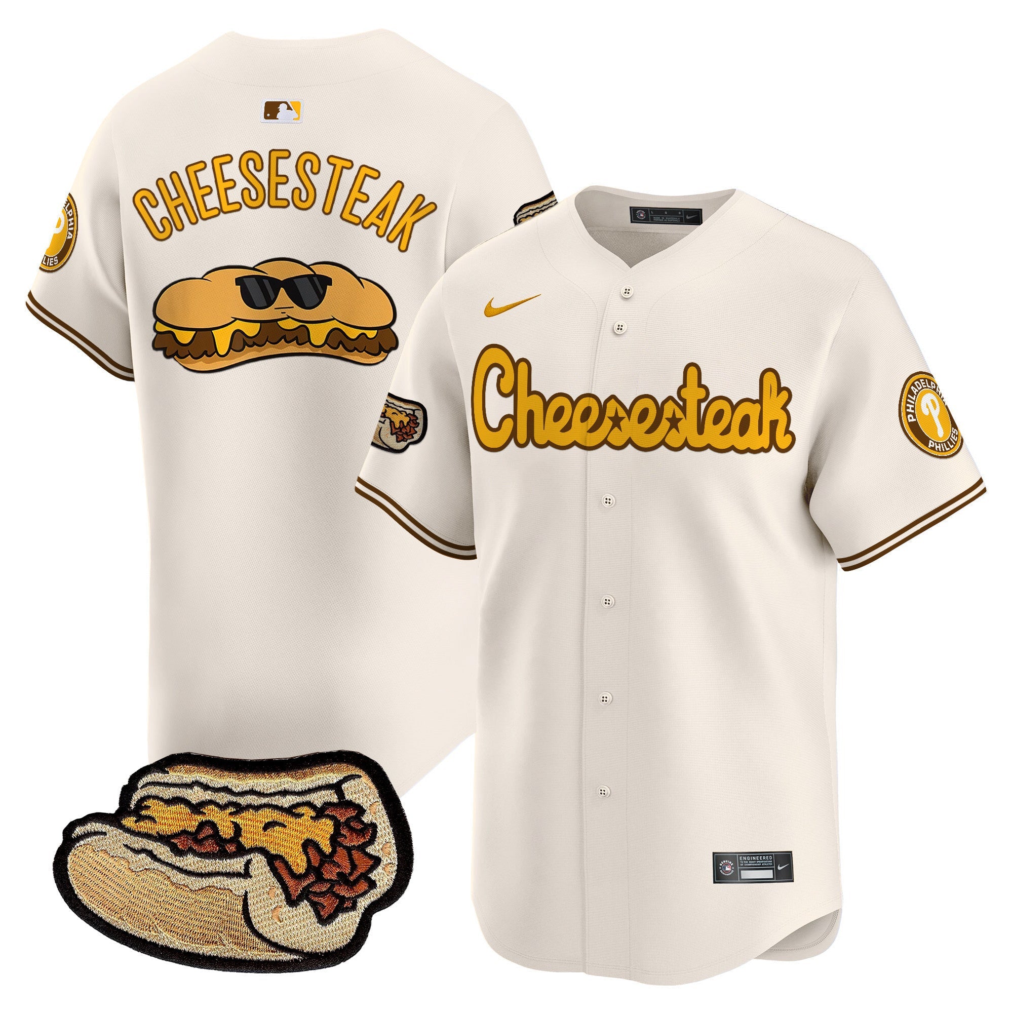 Men’s Cheesesteak Vapor Premier Limited Jersey