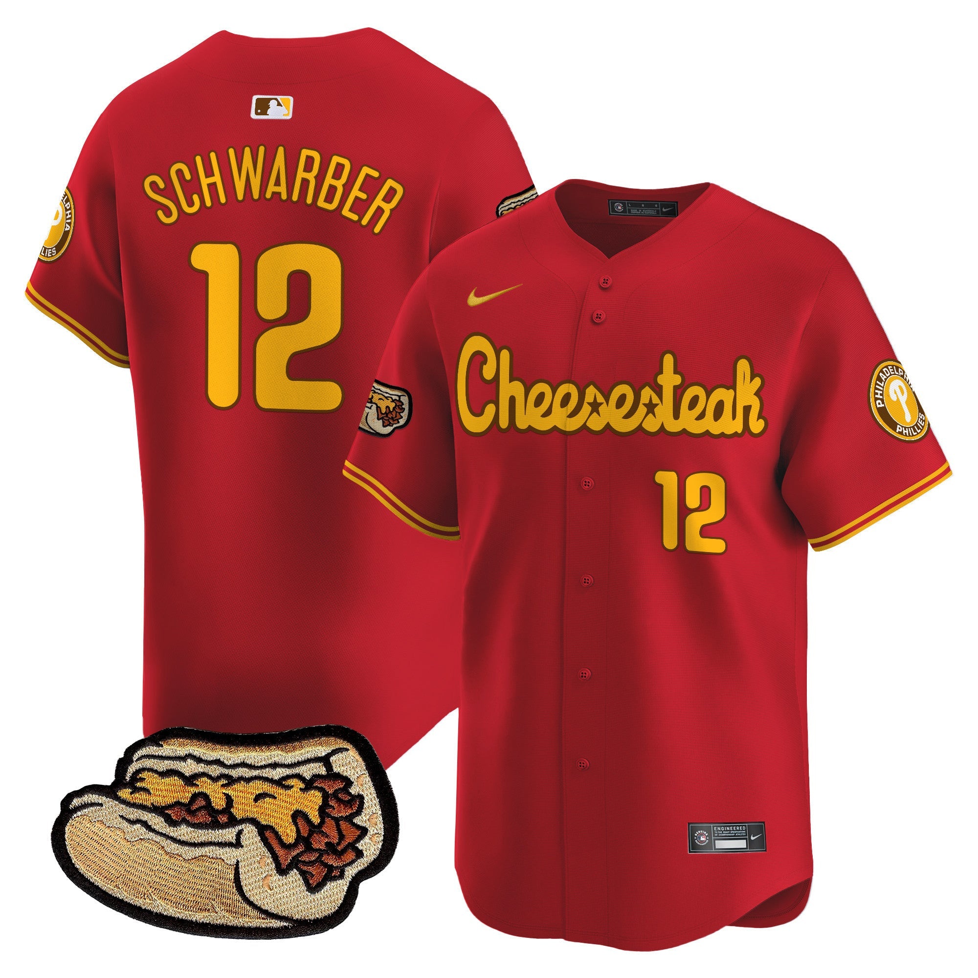 Men’s Cheesesteak Vapor Premier Limited Jersey