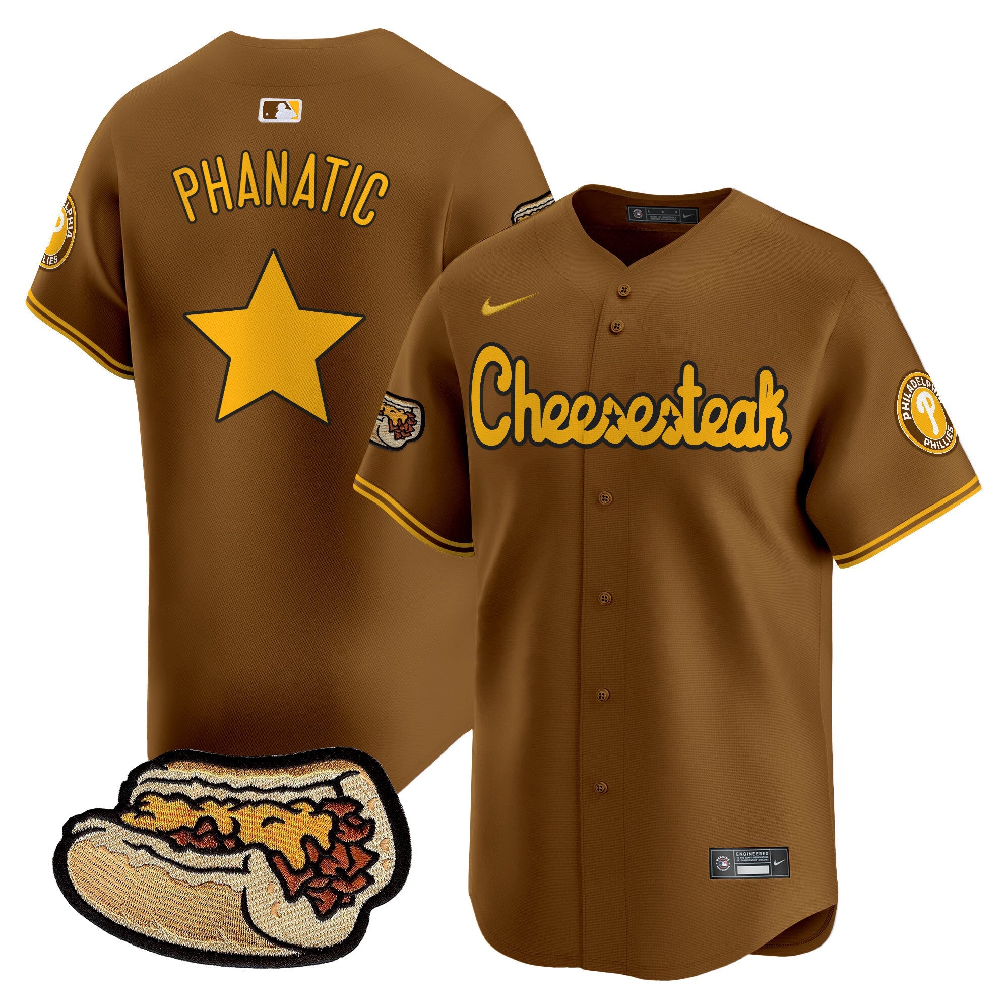 Men’s Cheesesteak Vapor Premier Limited Jersey