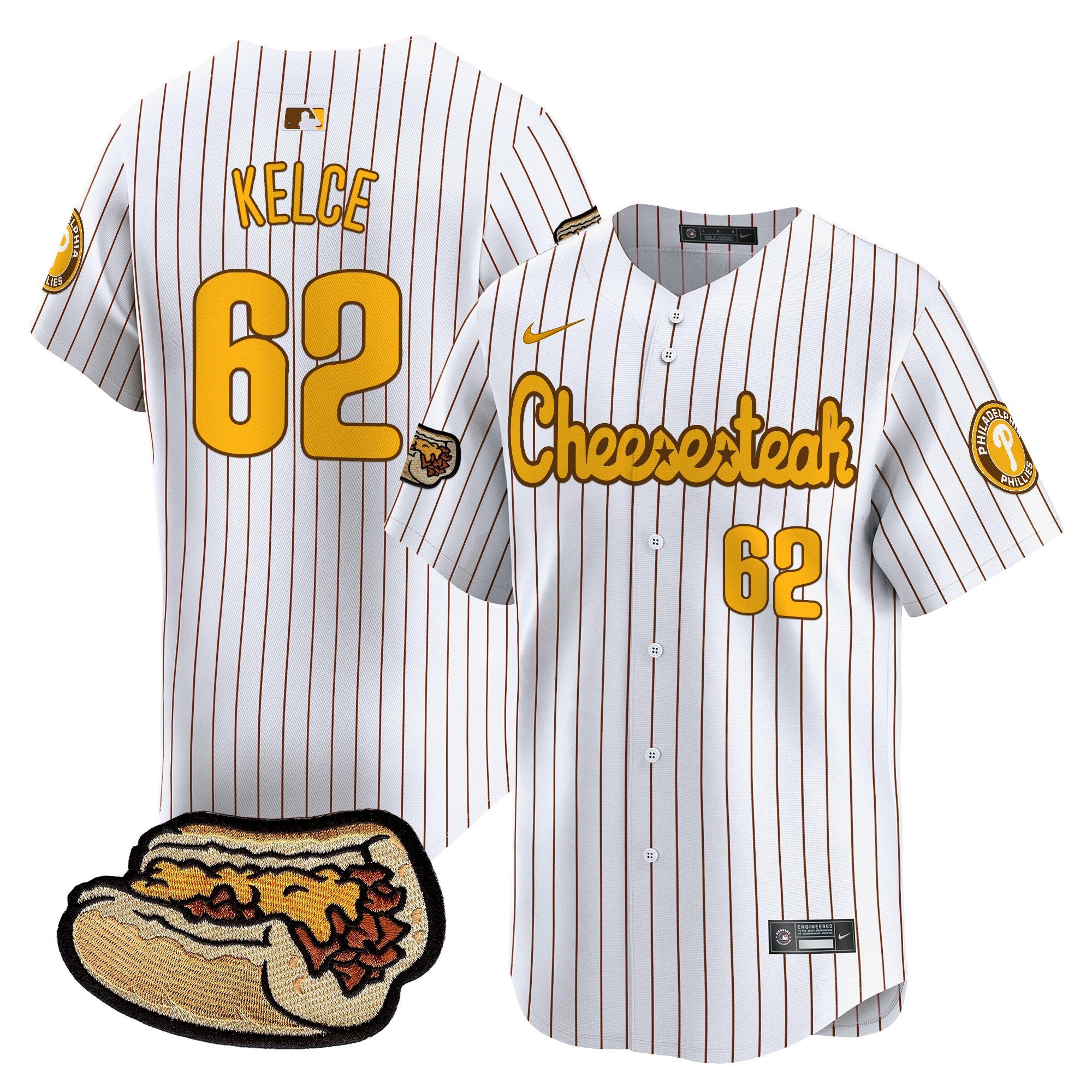 Men’s Cheesesteak Vapor Premier Limited Jersey