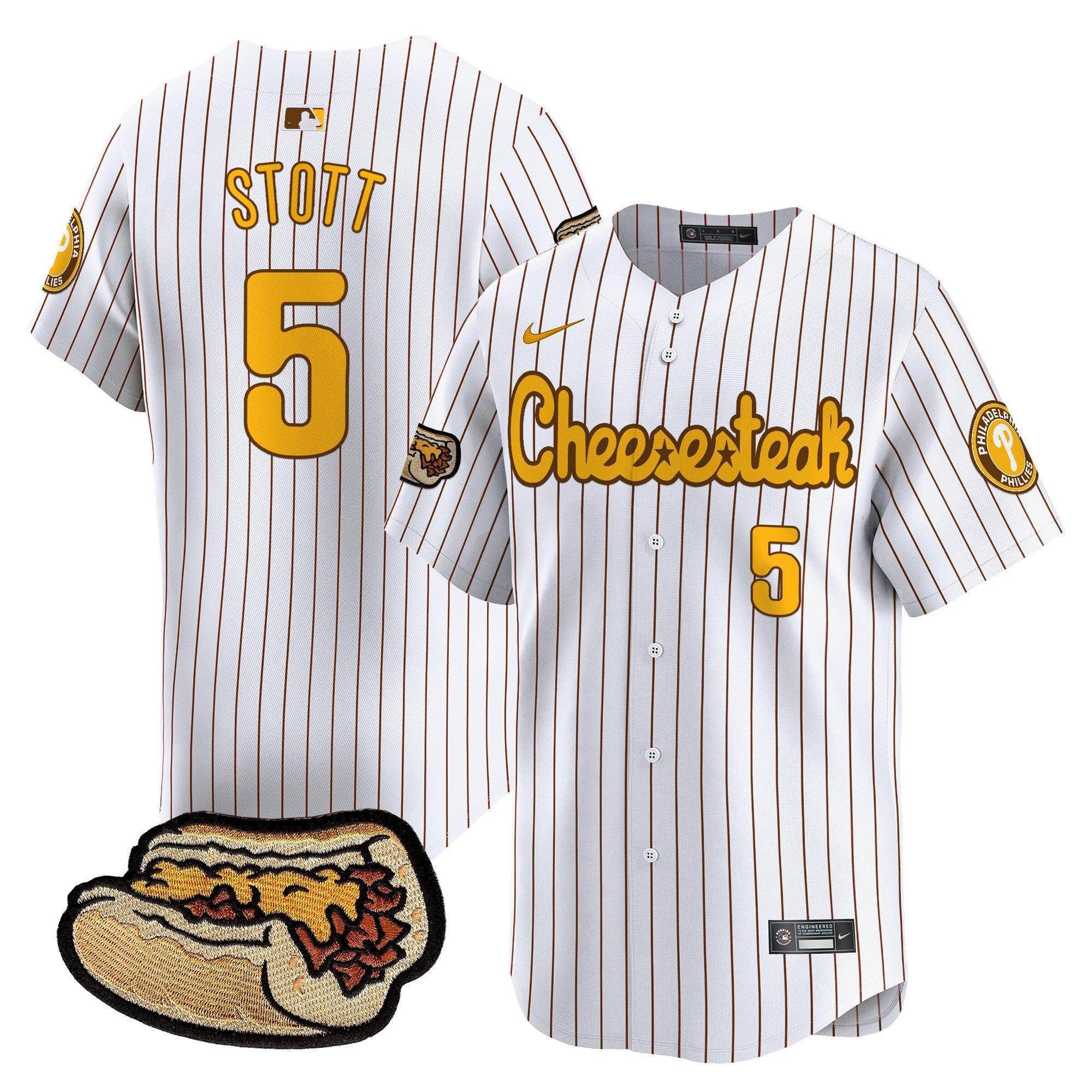 Men’s Cheesesteak Vapor Premier Limited Jersey