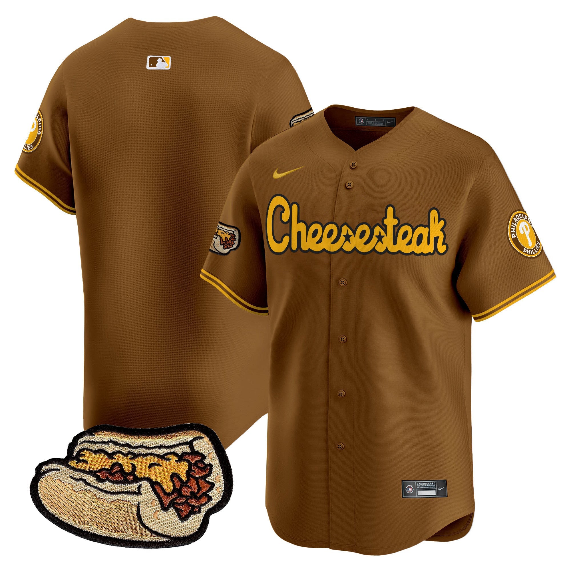 Men’s Cheesesteak Vapor Premier Limited Jersey
