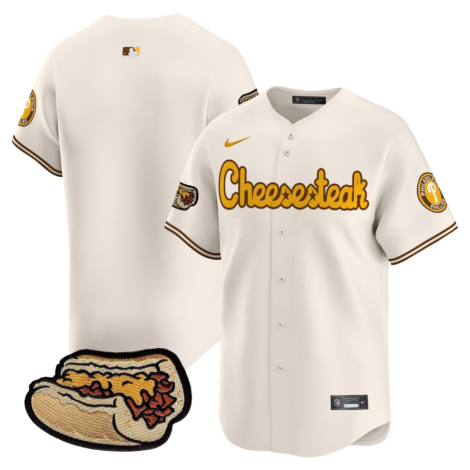 Men’s Cheesesteak Vapor Premier Limited Jersey