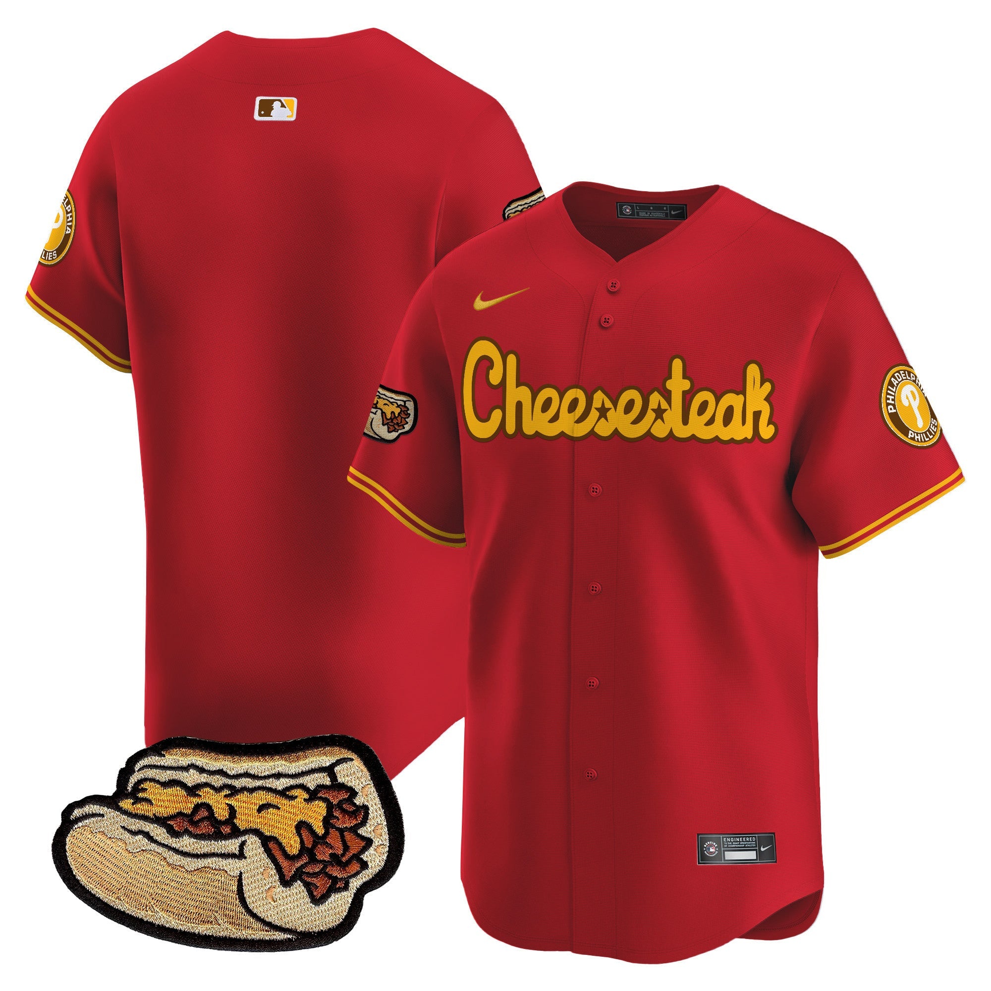Men’s Cheesesteak Vapor Premier Limited Jersey