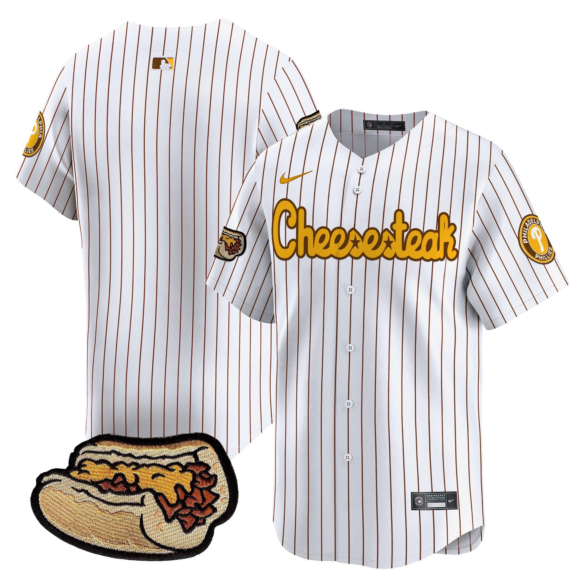 Men’s Cheesesteak Vapor Premier Limited Jersey