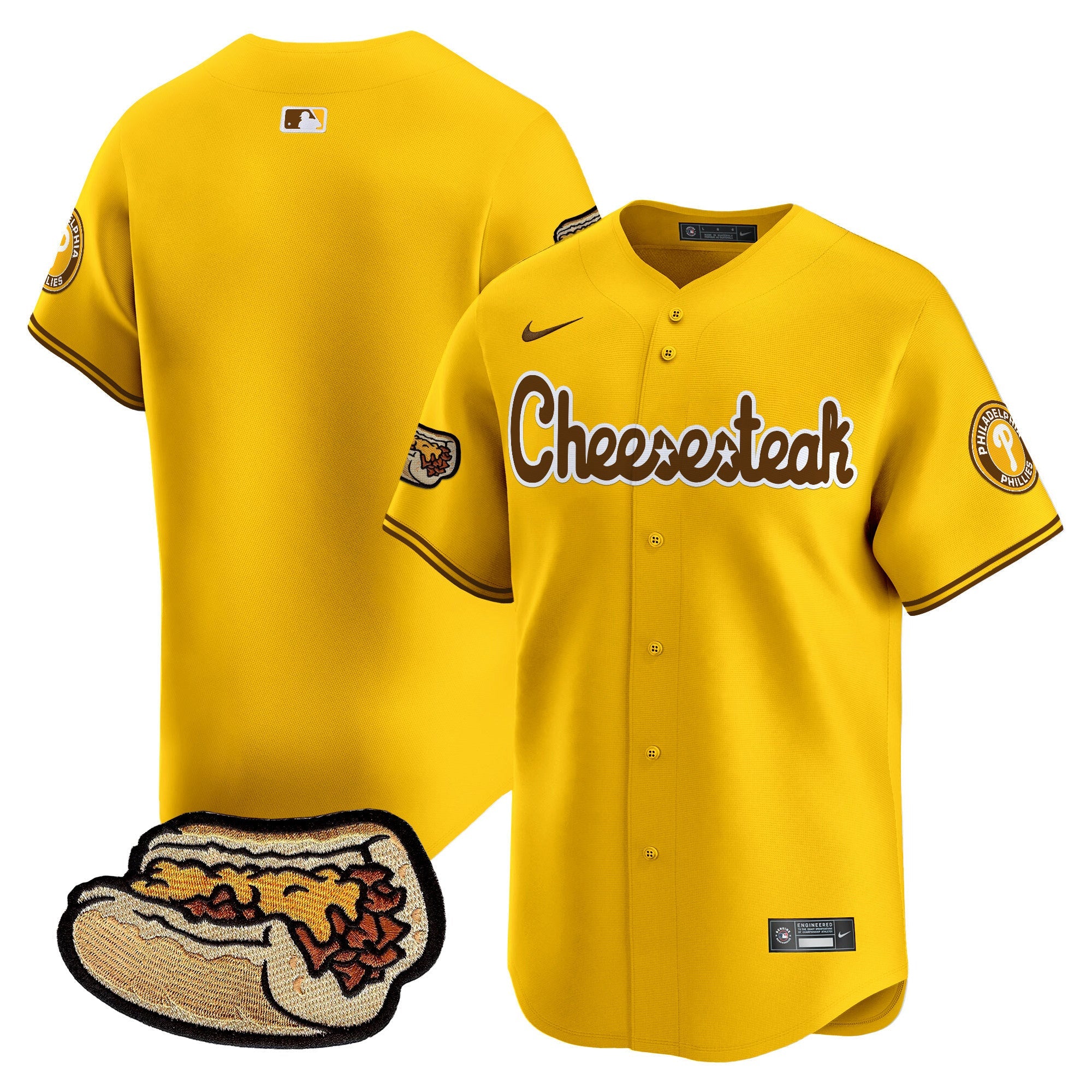 Men’s Cheesesteak Vapor Premier Limited Jersey