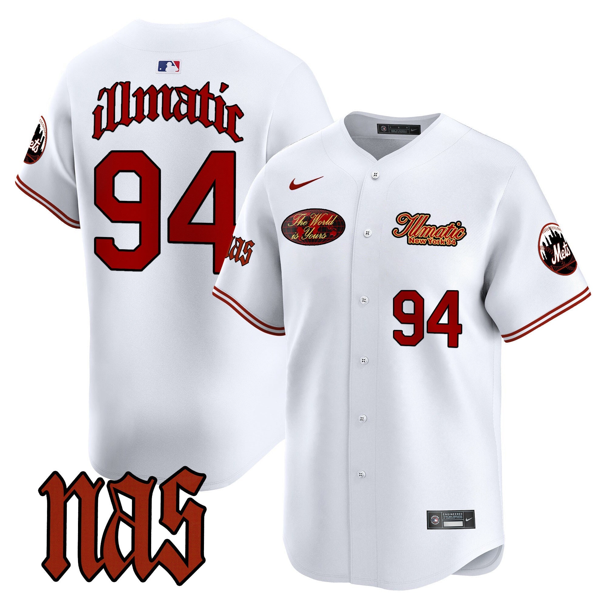 Men’s Nas Illmatic Vapor Premier Limited Jersey V2