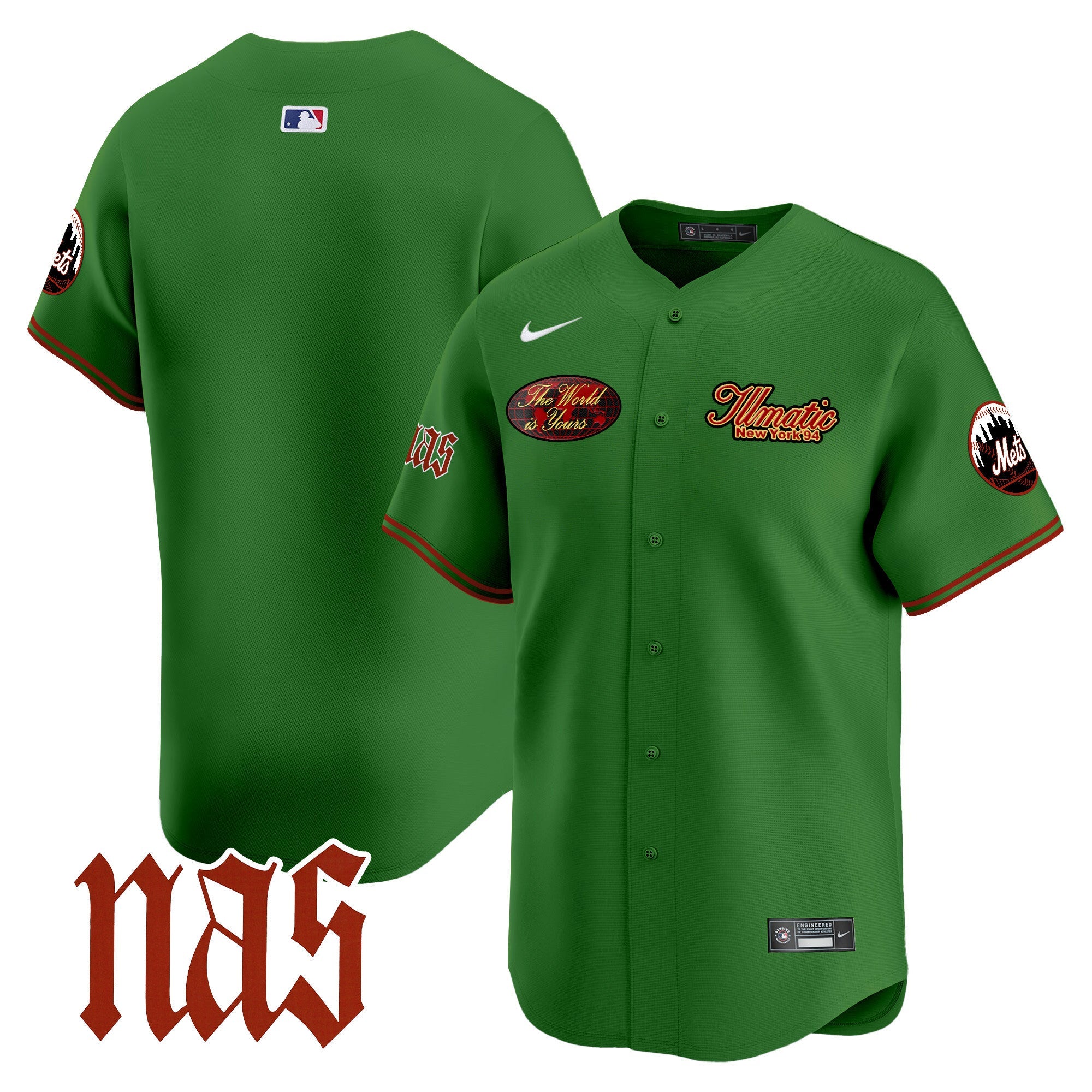 Men’s Nas Illmatic Vapor Premier Limited Jersey V2